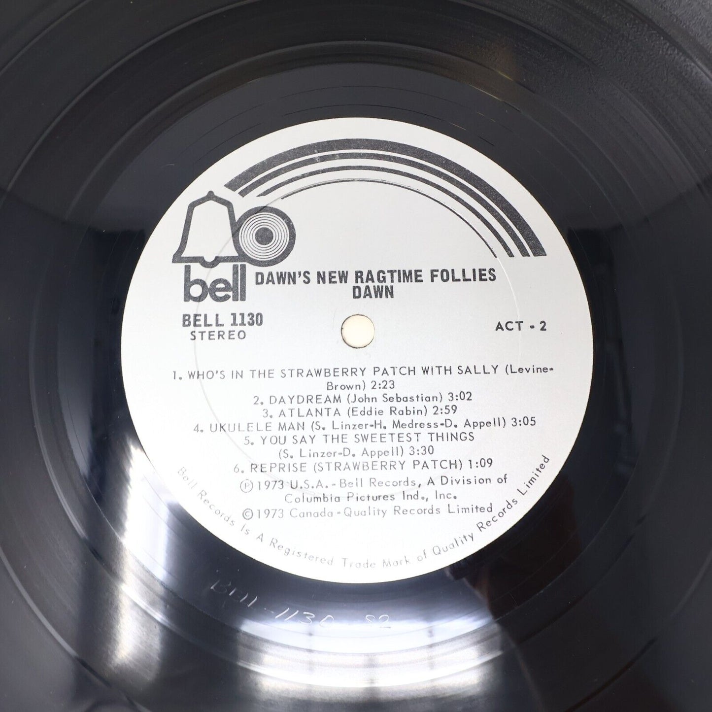 Dawn's New Ragtime Follies Featuring Tony Orlando LP Record Sweet Gypsy Rose?