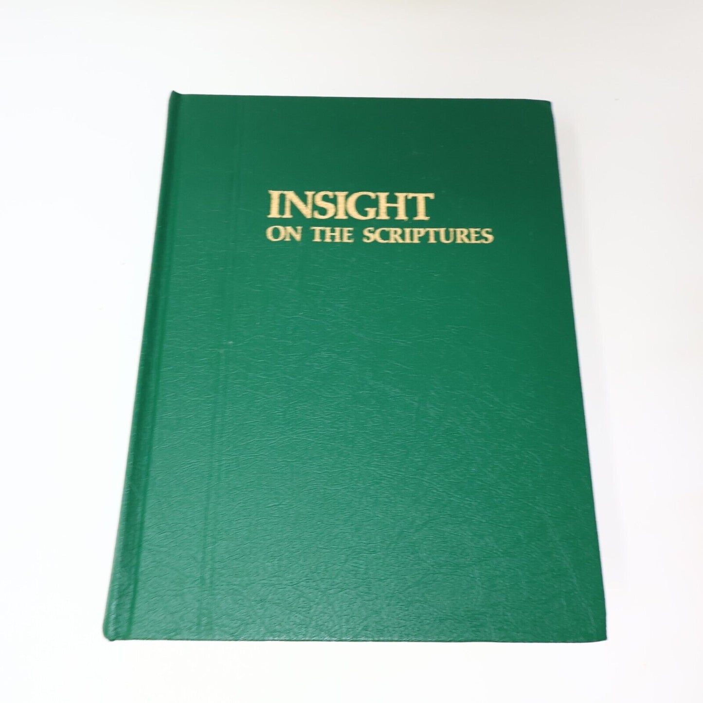 Lot 2 Books Insight on the Scriptures #1-2 Watch Tower Bible Religion 80s HC