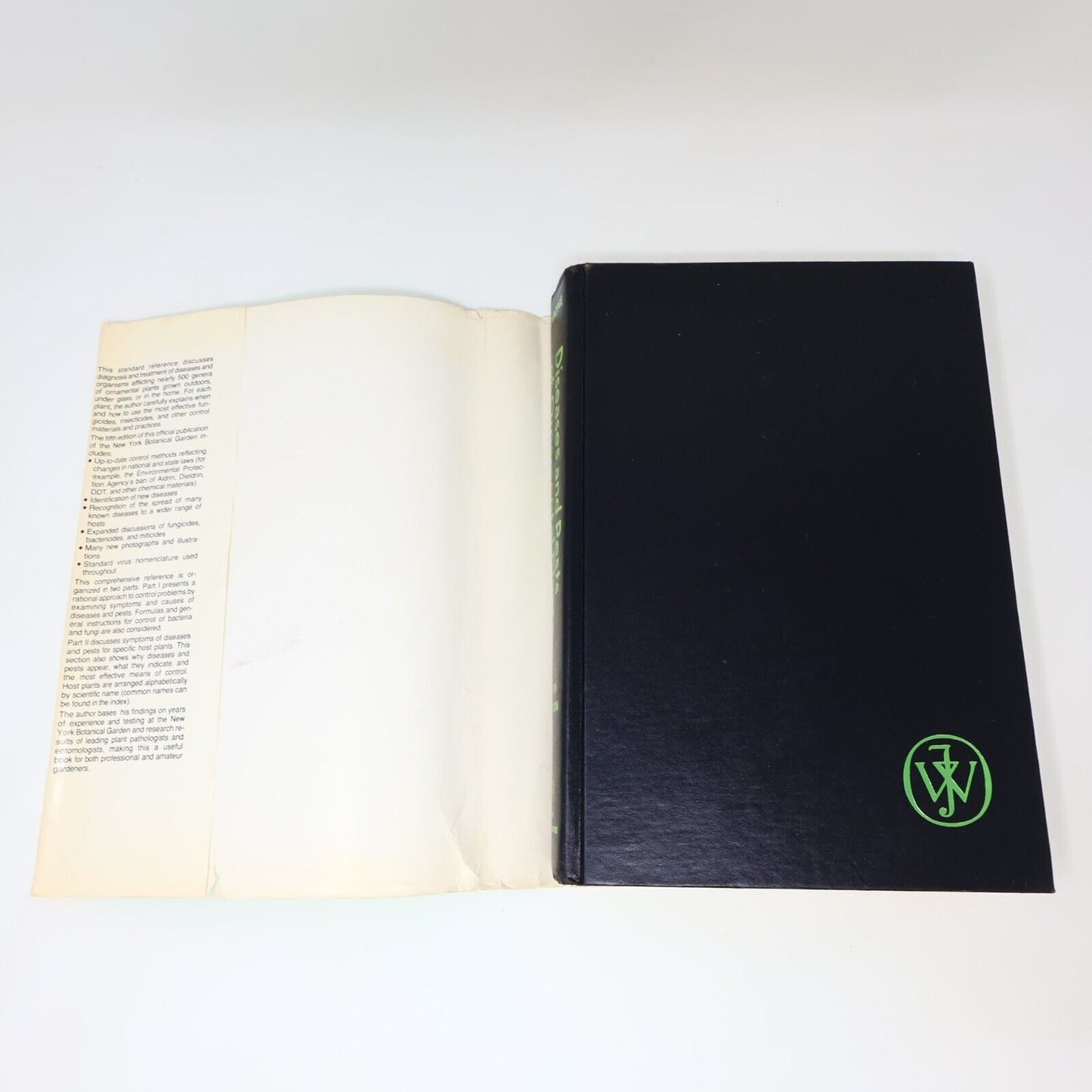 1978 Diseases and Pests of Ornamental Plants by Pascal P. Pirone 6th Print HC