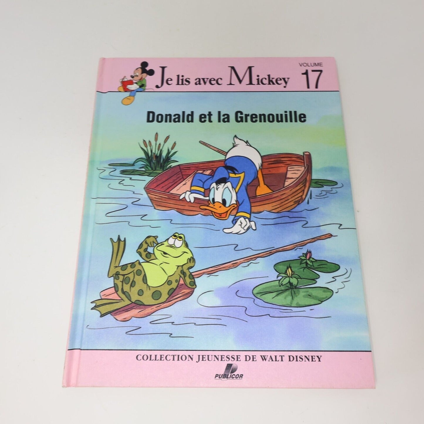 Lot 17 Livres Je Lis avec Mickey Walt Disney Publicor Jeunes Enfants Français HC