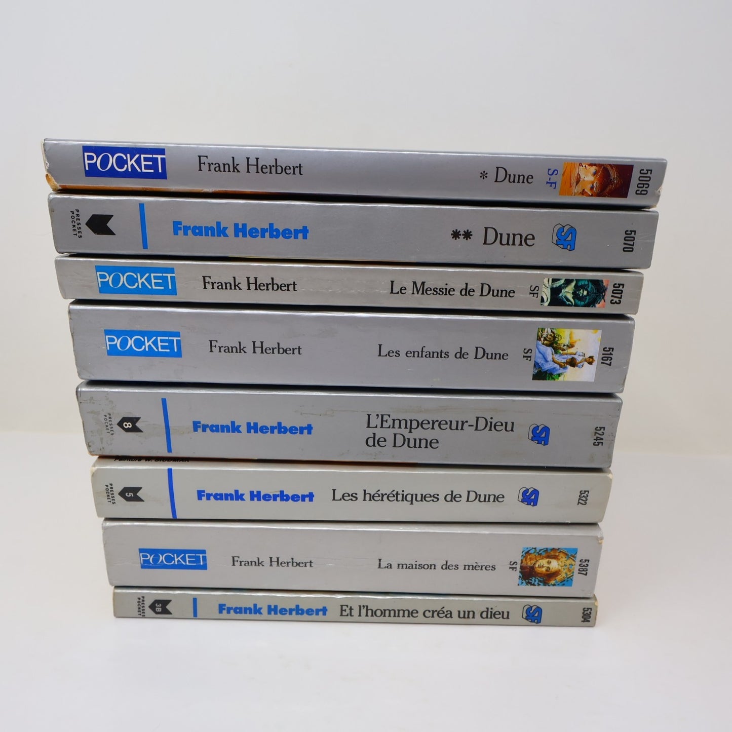 Le Cycle de Dune #1-7 Série Complète Lot 8 Livres Frank Herbert Français French