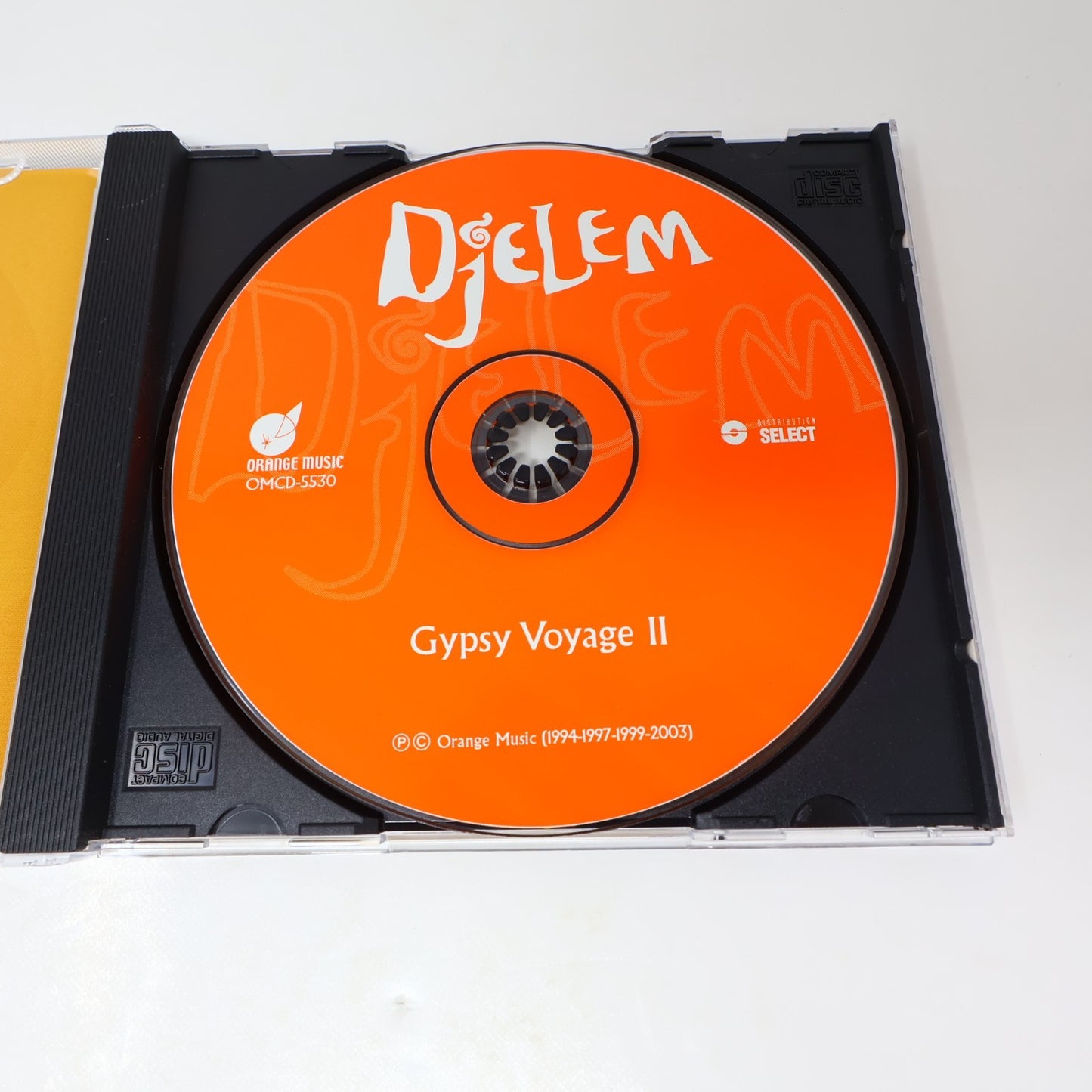 Djelem Gypsy Voyage II #2 Orange Music CD Boucles D'Or/Yamshick 2003 OMCD-5530