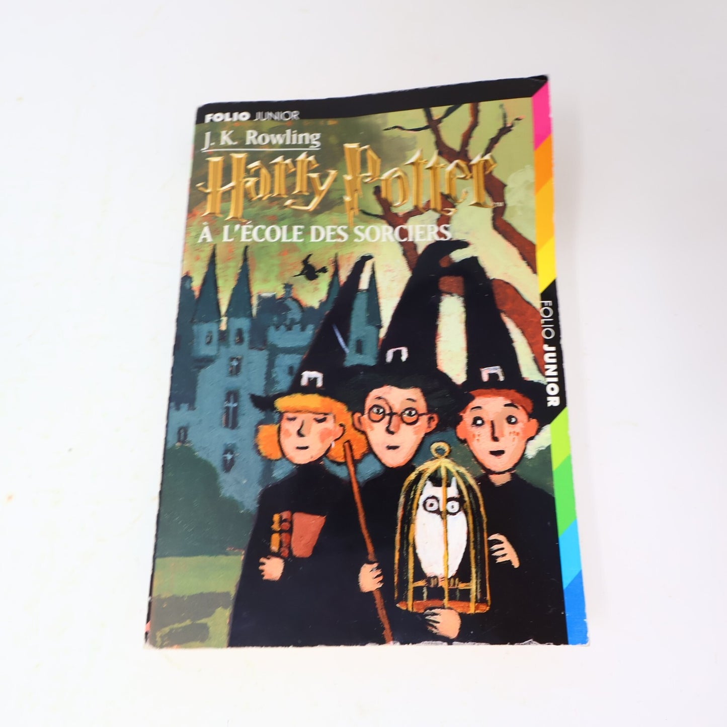 Harry Potter #1-7 Folio Junior Lot 7 Livres J.K. Rowling Gallimard Complète PB
