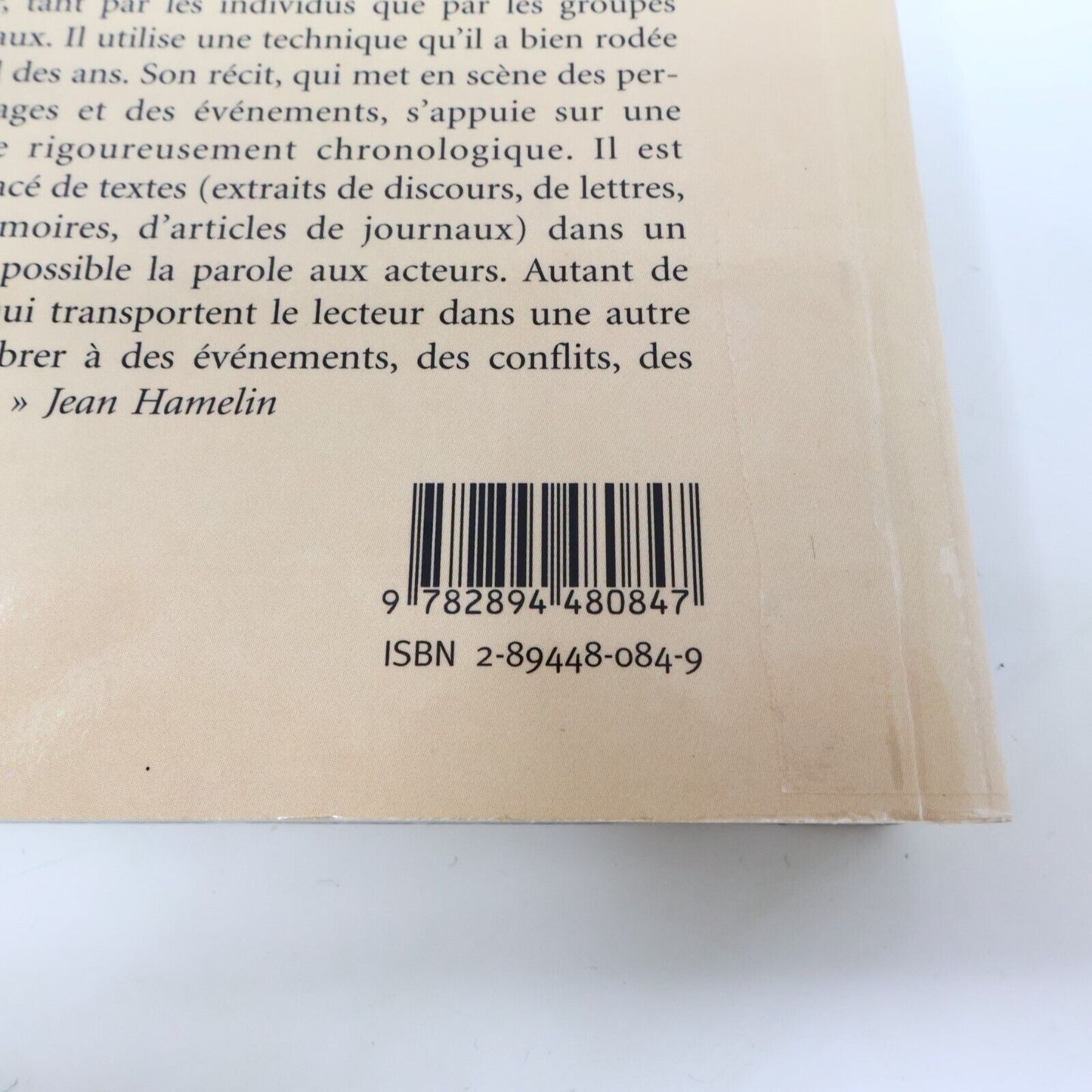 1995 Histoire Populaire du Québec #4 1896 à 1960 de Jacques Lacoursière Français