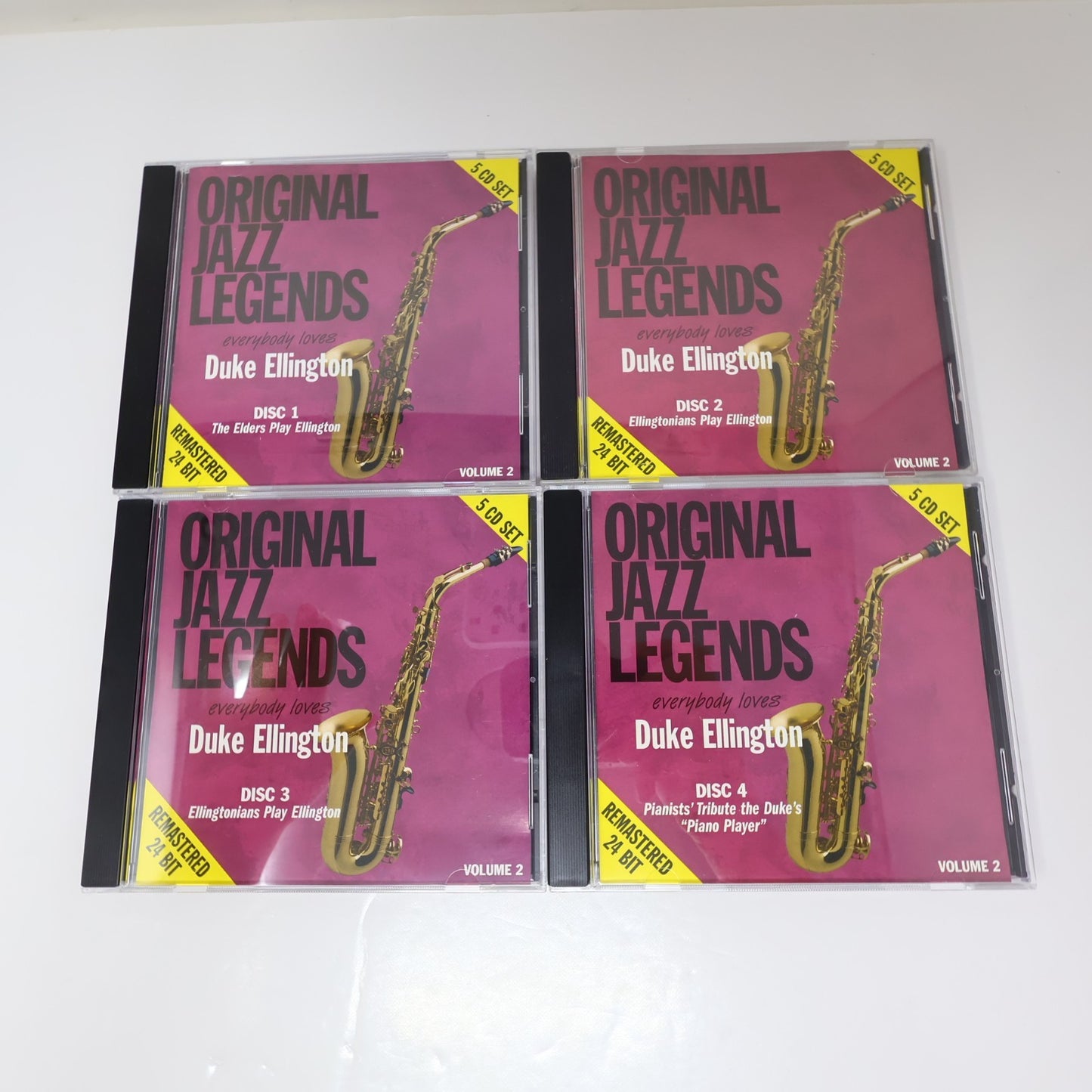 Everybody Loves Duke Ellington Volume 2 Original Jazz Legends 5 CD Set Tested