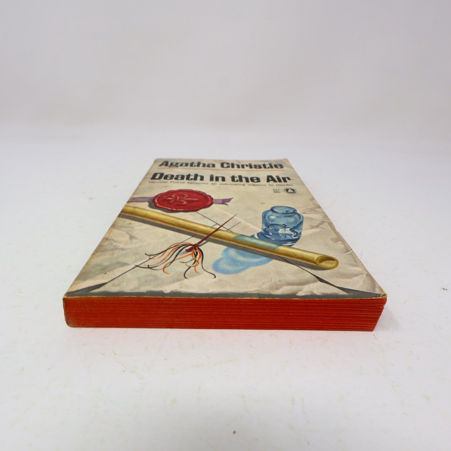 Hercule Poirot Death in the Air Agatha Christie Popular Library Eagle Books 1963