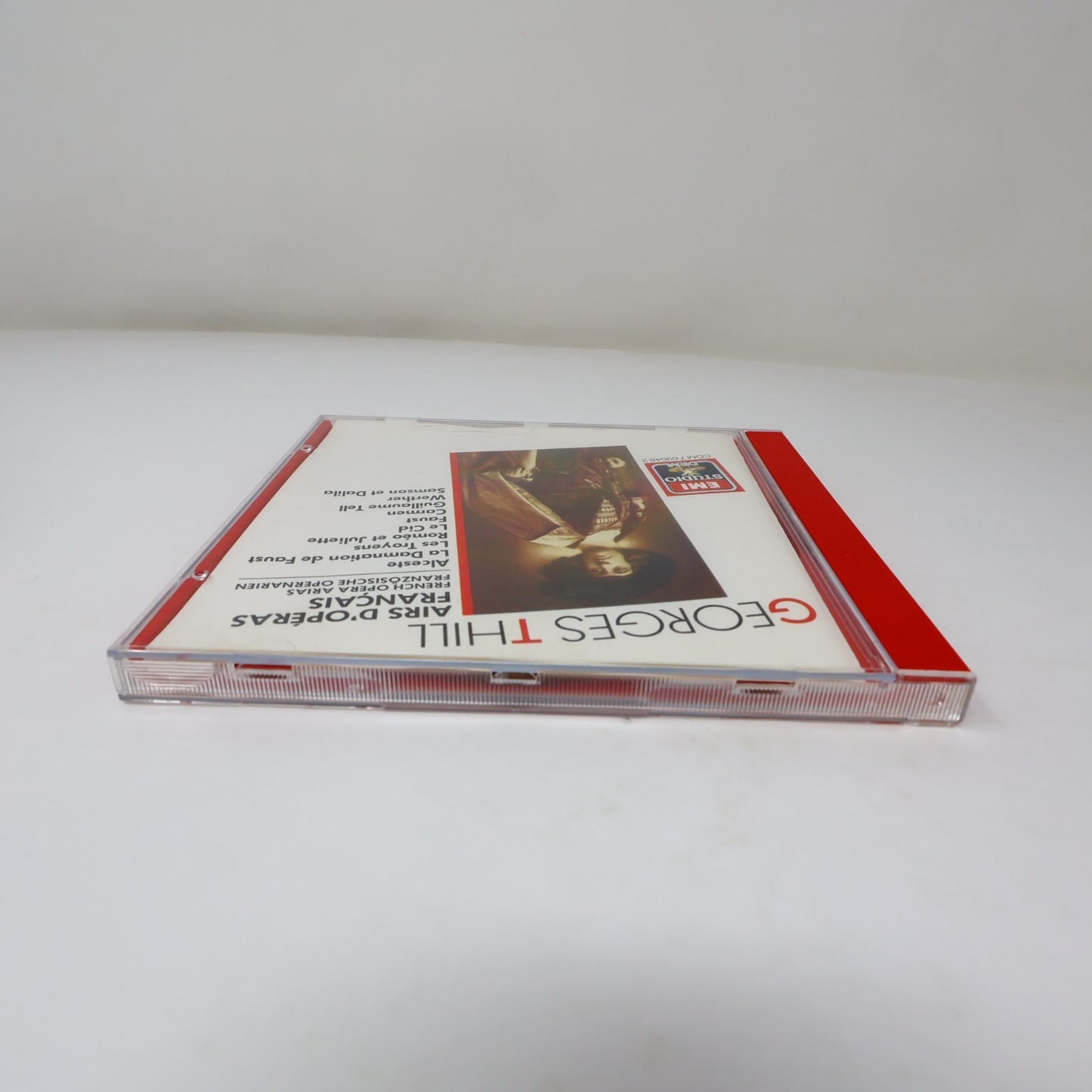 Georges Thill Airs D'Opéras Français/French Opera Arias CD Angel CDM 7 69548 2