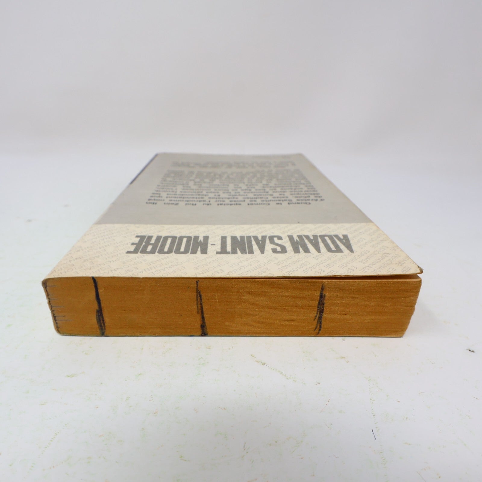 1967 Coeur Ouvert pour Face d'Ange Adam Saint-Moore Fleuve Noir Espionnage Livre