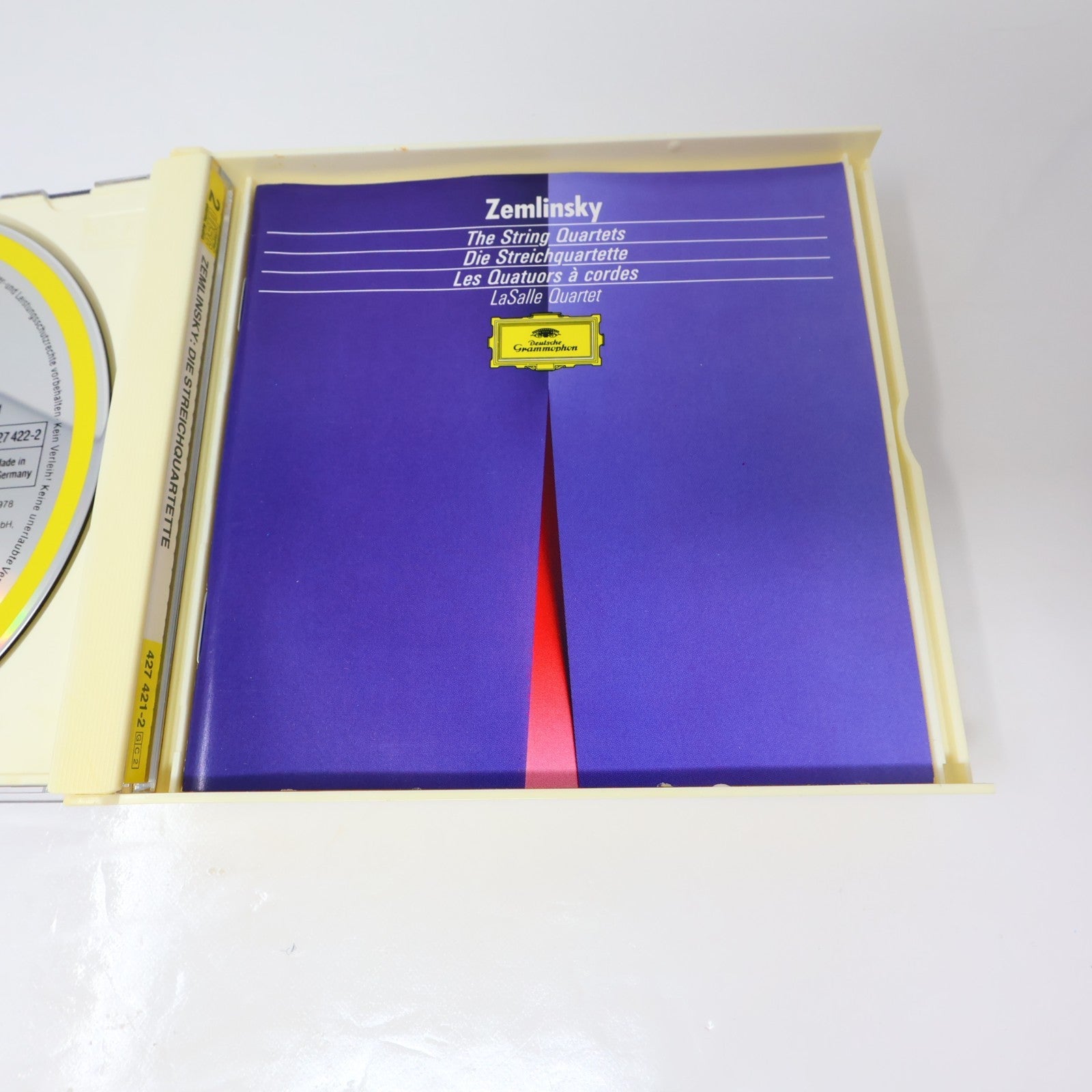 Zemlinsky the String Quartets/Les Quatuors à Cordes CD Deutsche Grammophon 80s