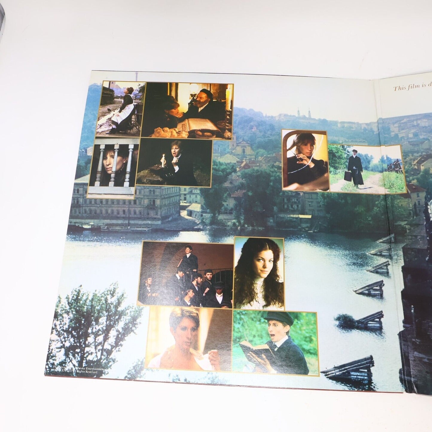 Barbra Streisand Yentl Movie Soundtrack LP Record Vinyl 1983 Columbia JS 3915