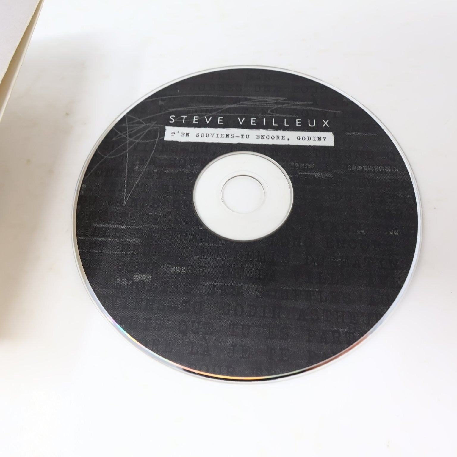 Steve Veilleux T'en Souviens-tu Encore, Godin? CD 2016 Francophone Folk