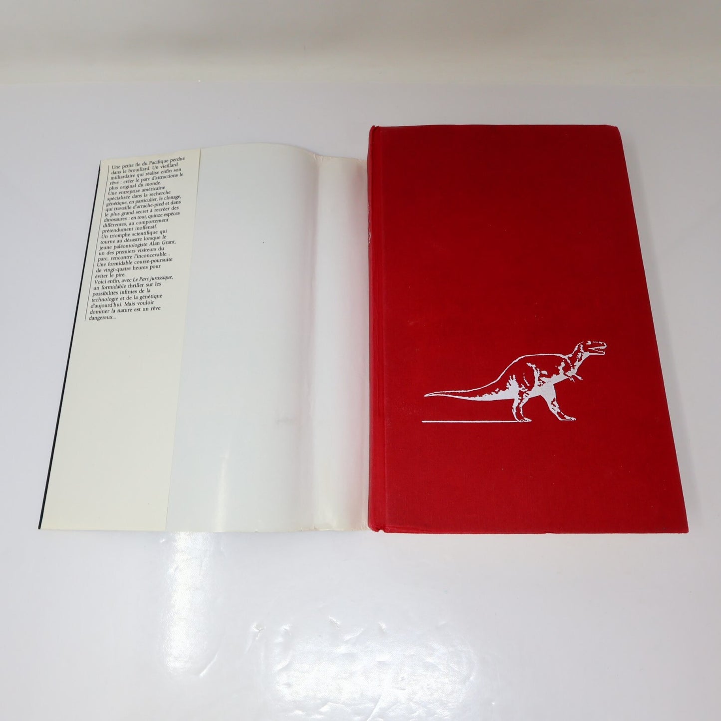 Le Parc Jurassique/Le Monde Perdu Lot 2 Livres Michael Crichton 1993/1997 HC BCE