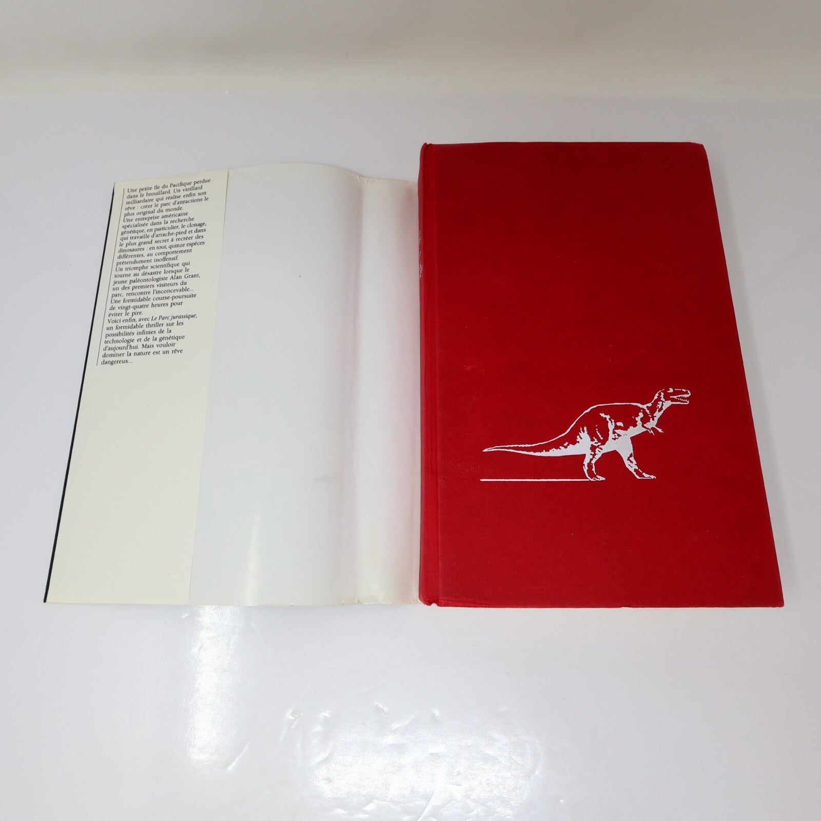 Le Parc Jurassique/Le Monde Perdu Lot 2 Livres Michael Crichton 1993/1997 HC BCE
