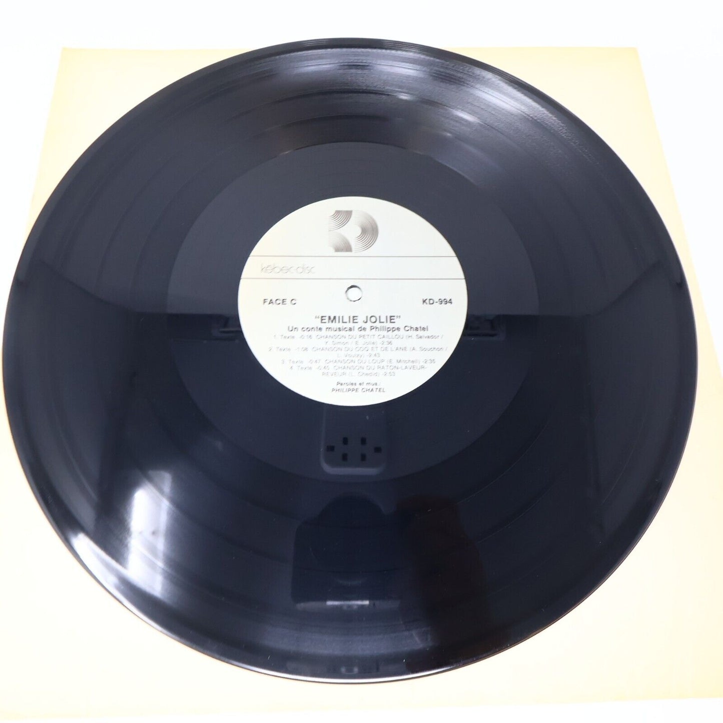 Émilie Jolie Philippe Chatel/Henri Salvador/Françoise Hardy 2 Disques LP Enfants