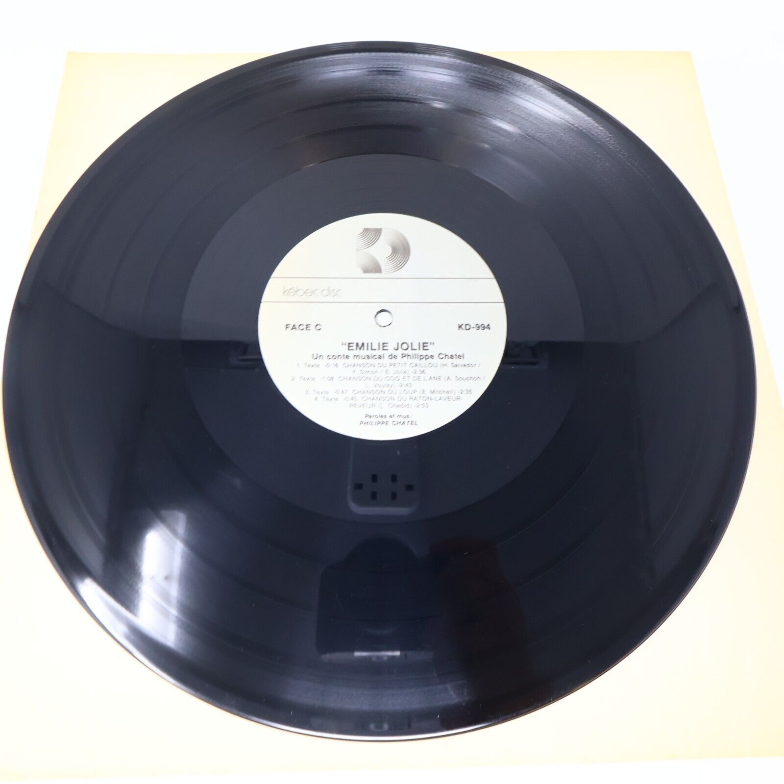 Émilie Jolie Philippe Chatel/Henri Salvador/Françoise Hardy 2 Disques LP Enfants