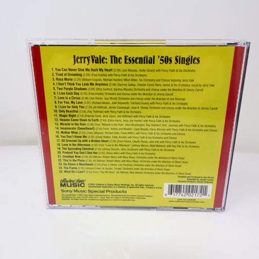 The Essential '50s Singles CD Jerry Vale Collector's Choice Music 2001 Pop