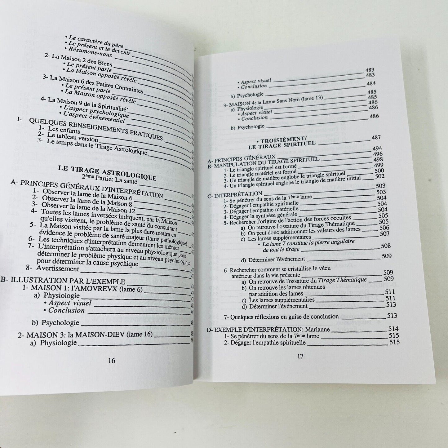 1988 Le Grand Livre du Tarot de Kris Hadar Méthode Art Divinatoire en Français