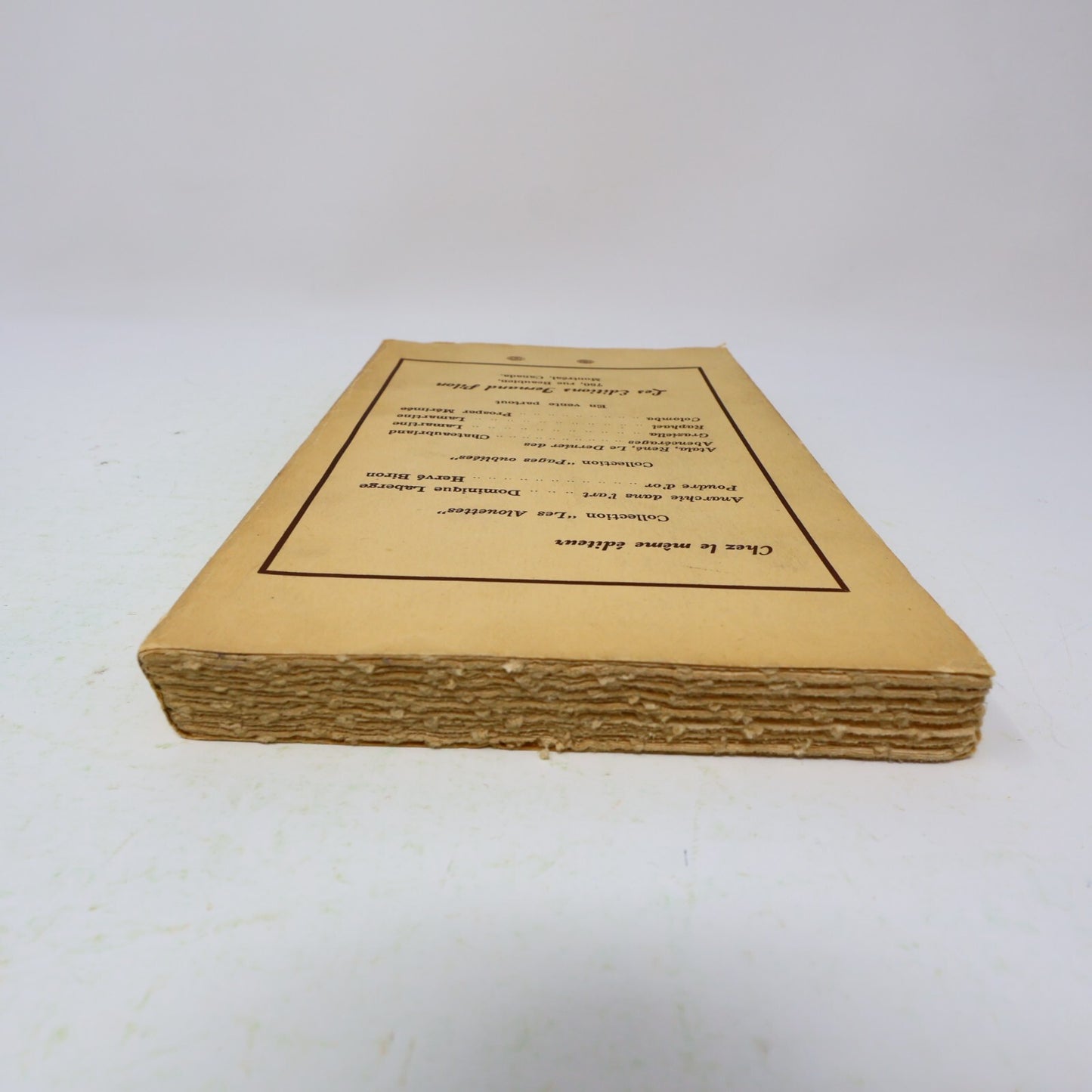 Colomba Prosper Mérimée Éditions Fernand Pilon Vintage Littérature Roman Livre