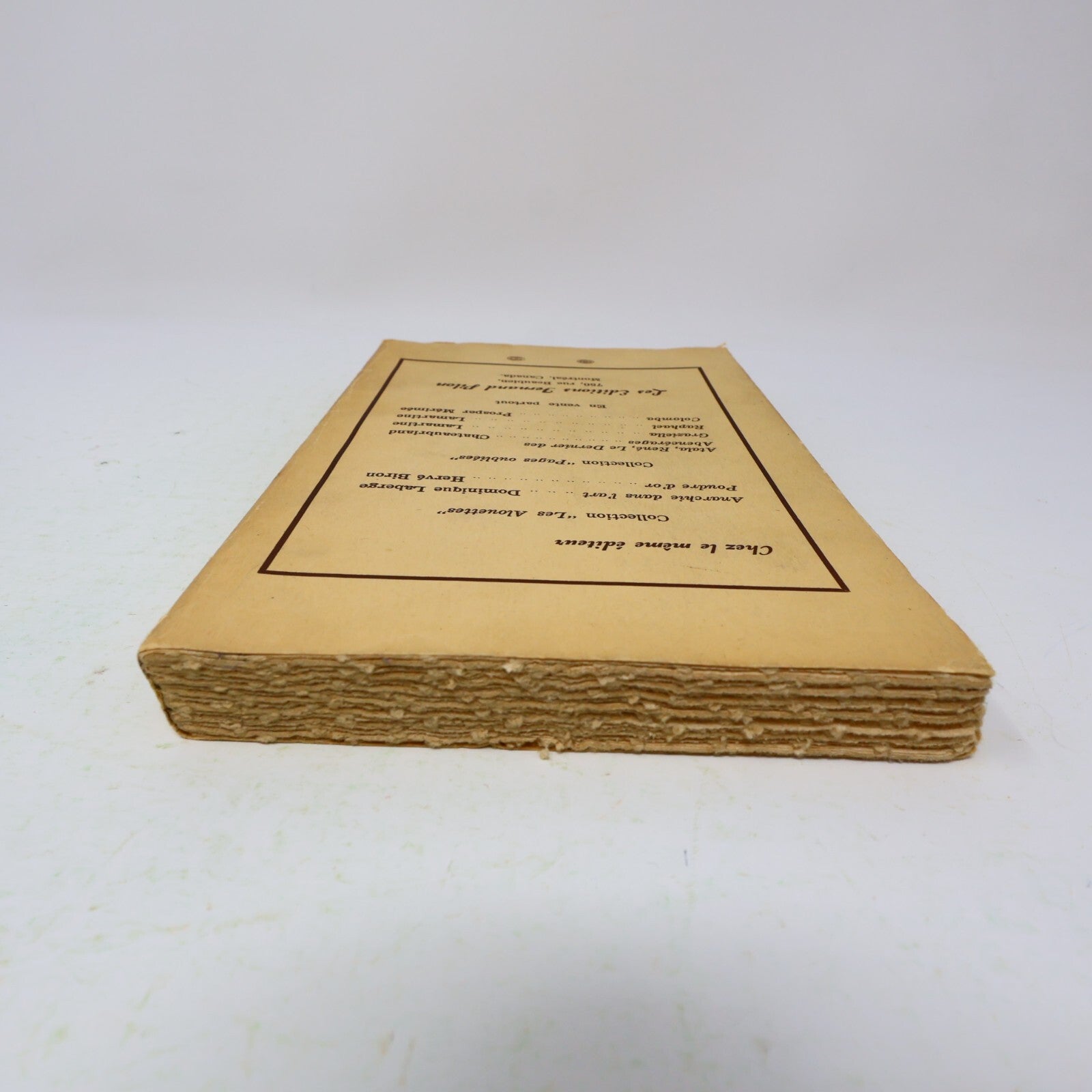 Colomba Prosper Mérimée Éditions Fernand Pilon Vintage Littérature Roman Livre