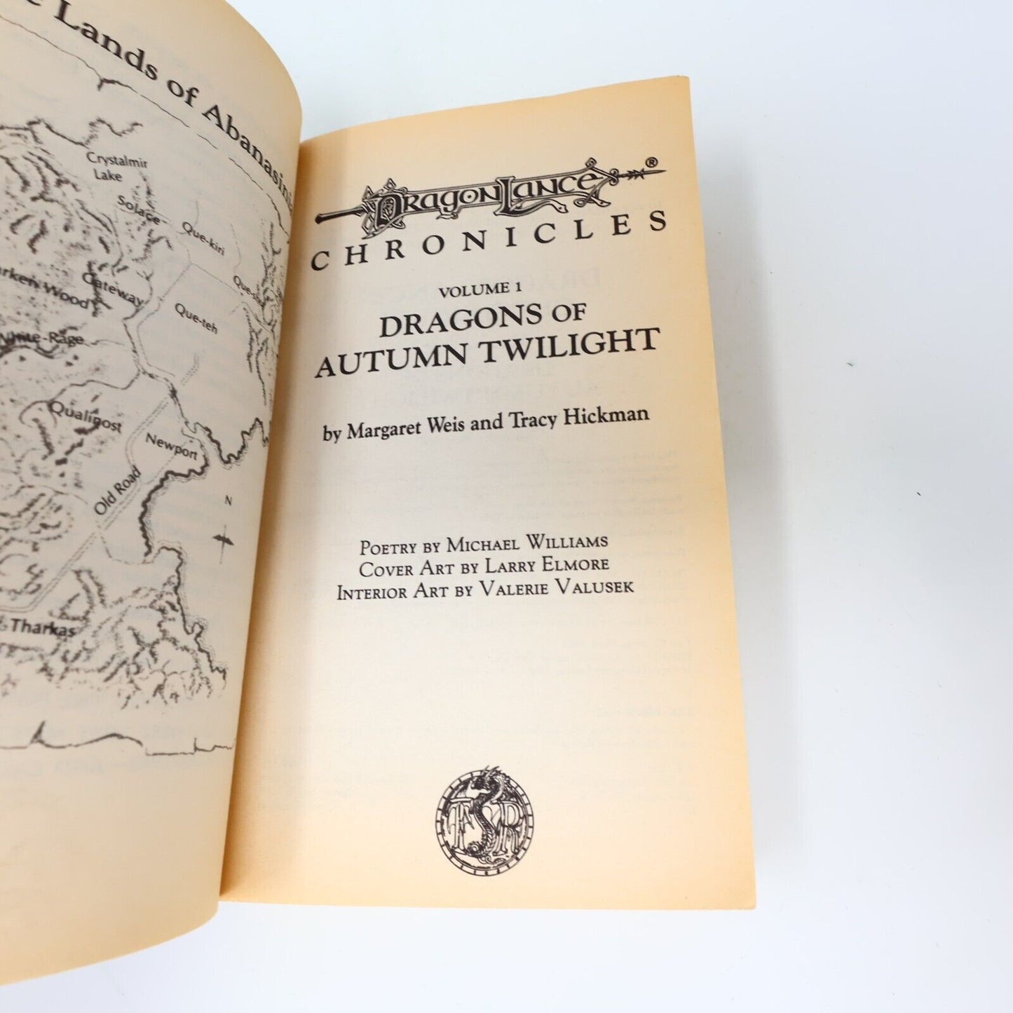 1984 Dragons of Autumn Twilight Chronicles Trilogy #1 Weis/Hickman Dragonlance