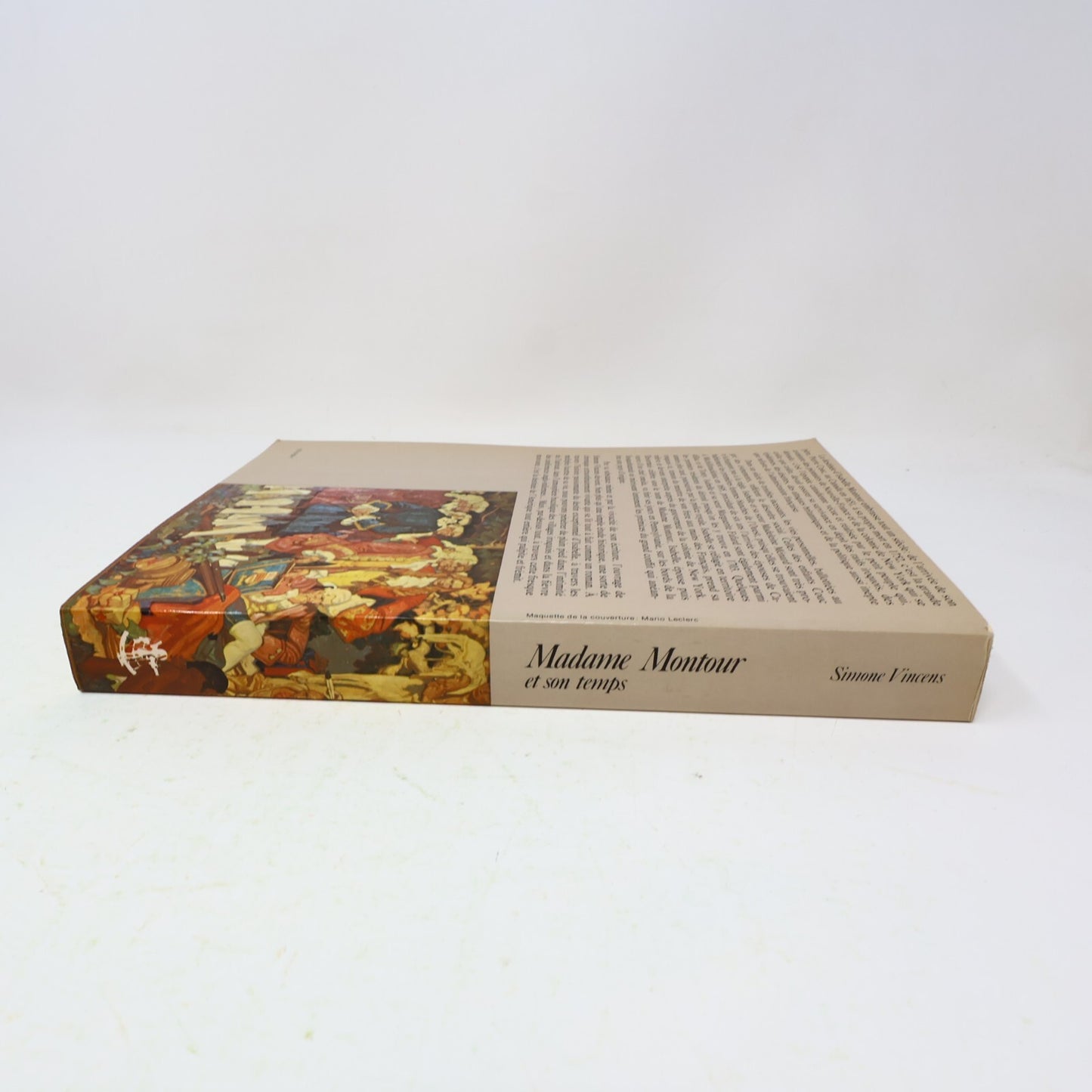 1979 Madame Montour et son Temps Simone Vincens Québec Amérique Biographie Livre