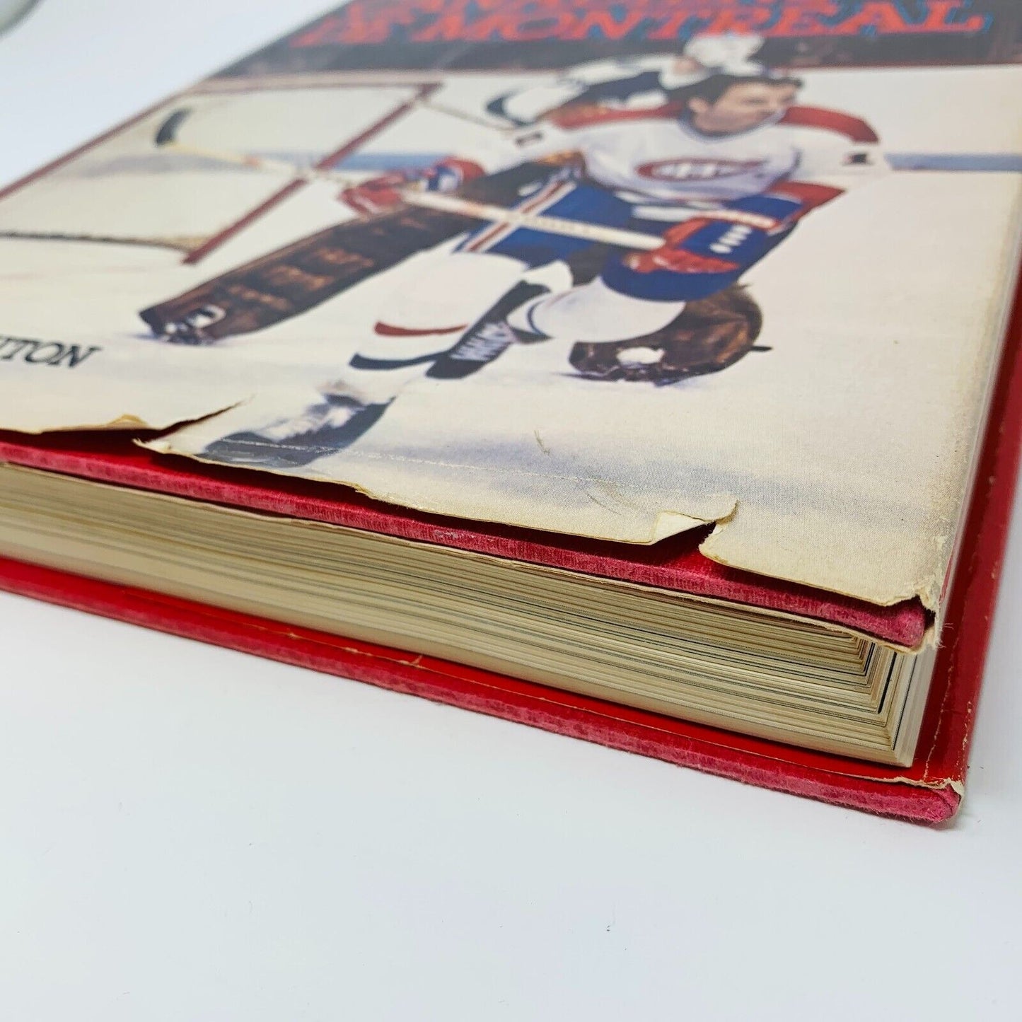 1981 Les Canadiens de Montréal Une Dynastie de Hockey Signé Claude Mouton Livre