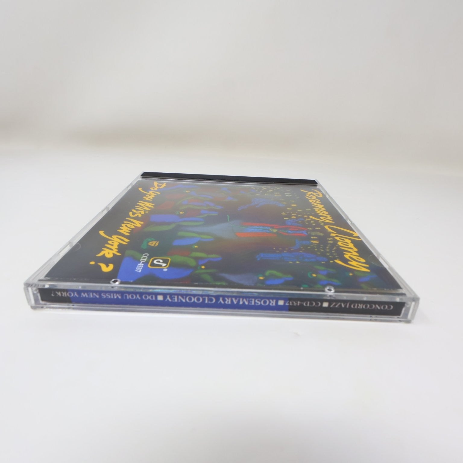Rosemary Clooney Do You Miss New York? CD 1993 Jazz Concord CCD-4537 1990s