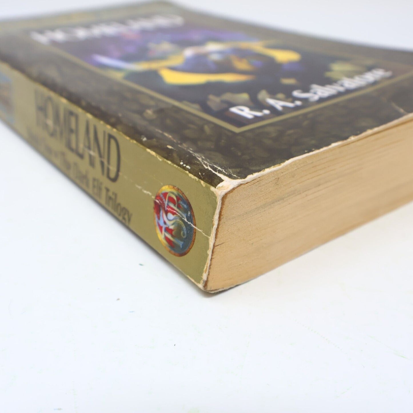 1990 Homeland Dark Elf Trilogy #1 by R. A. Salvatore Forgotten Realms Paperback