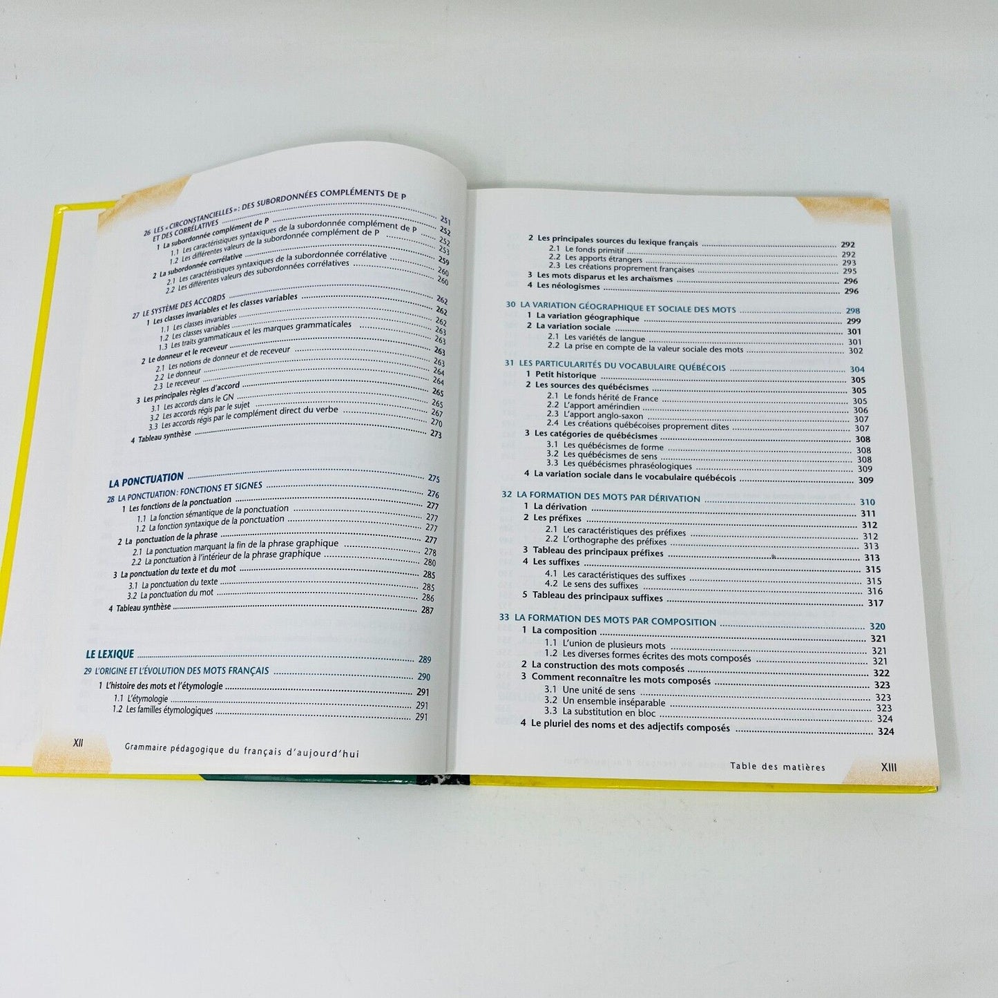 1999 Grammaire Pédagogique du Français d'Aujourd'hui Graficor Langue Référence