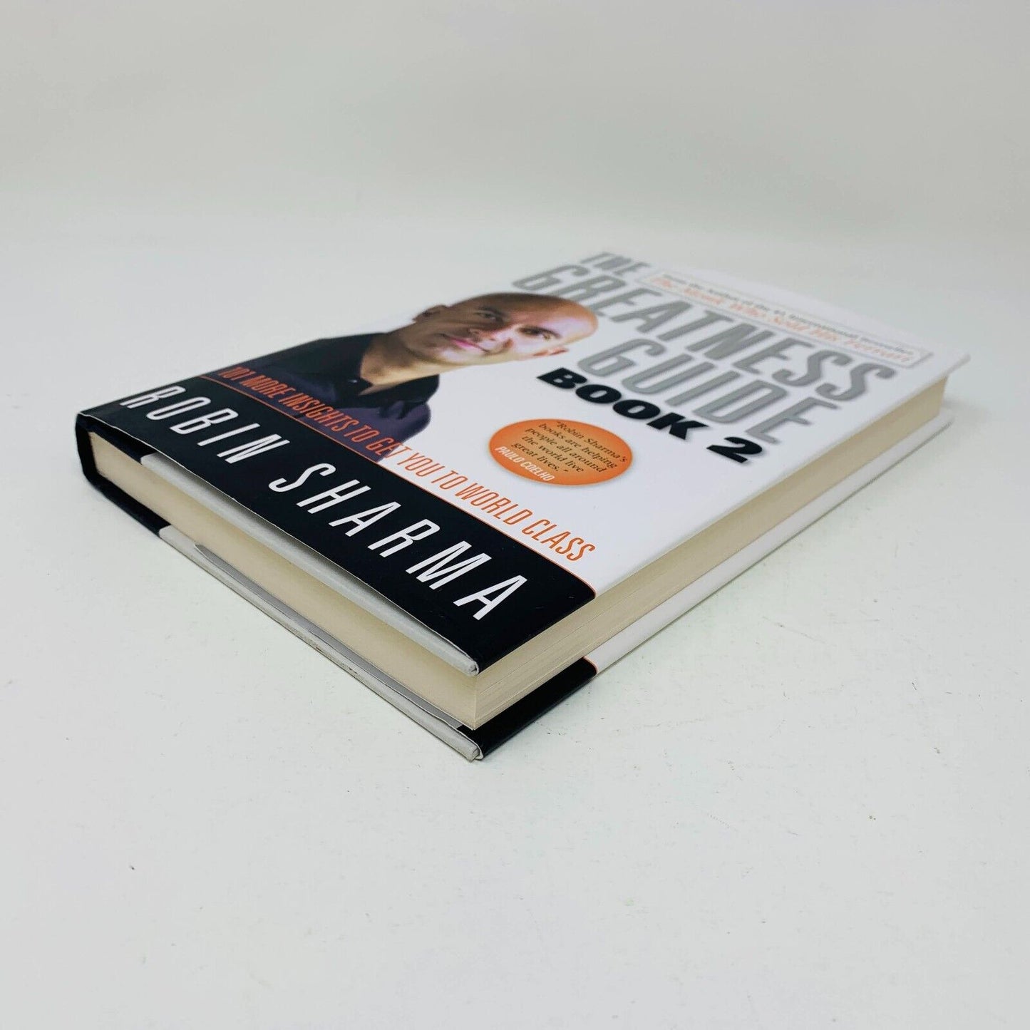 2007 The Greatness Guide Book 2 by Robin Sharma Hardcover DJ Self-Help 1st Print