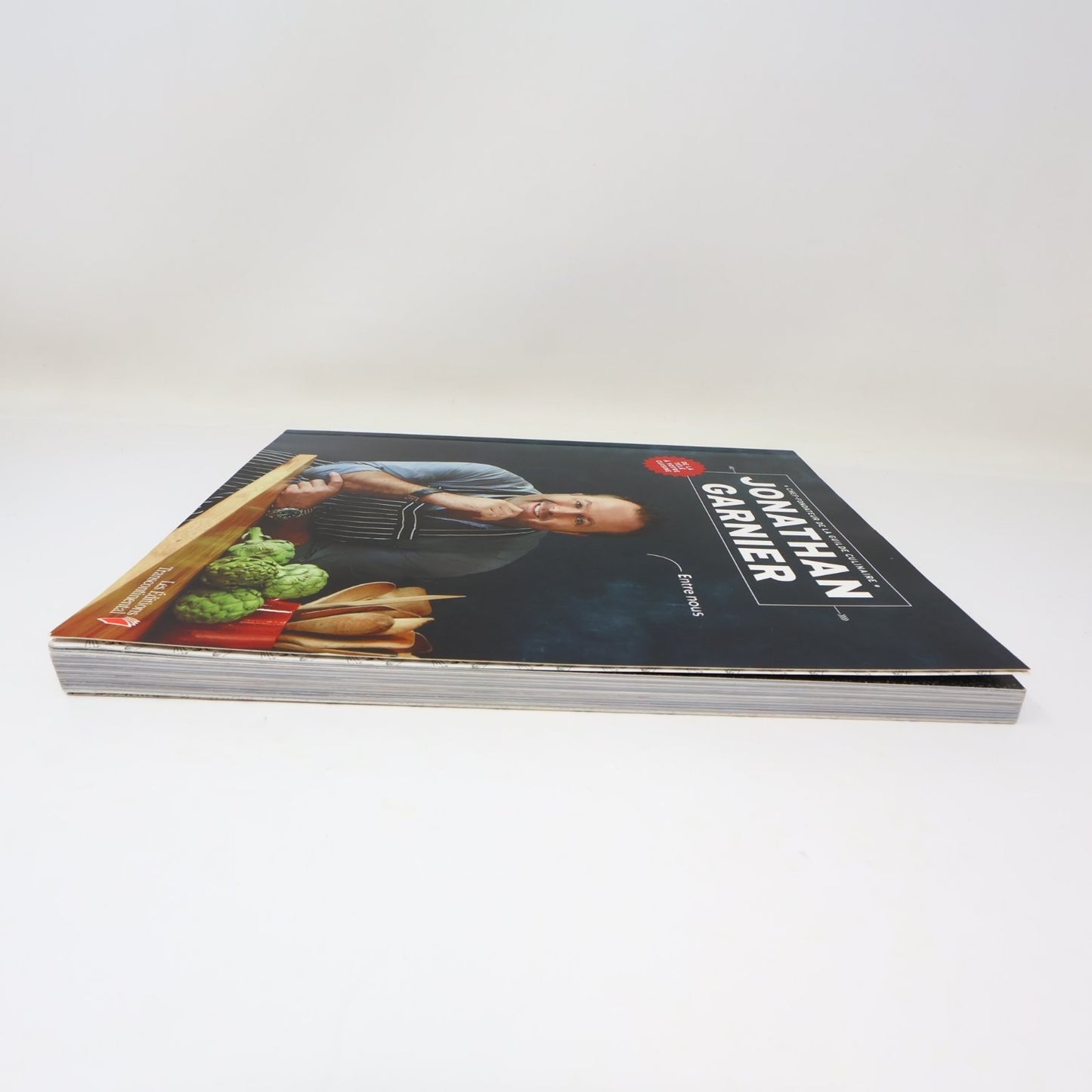 Entre Nous Jonathan Garnier 2013 SIGNÉ Livre Cuisine Recettes Français Cookbook