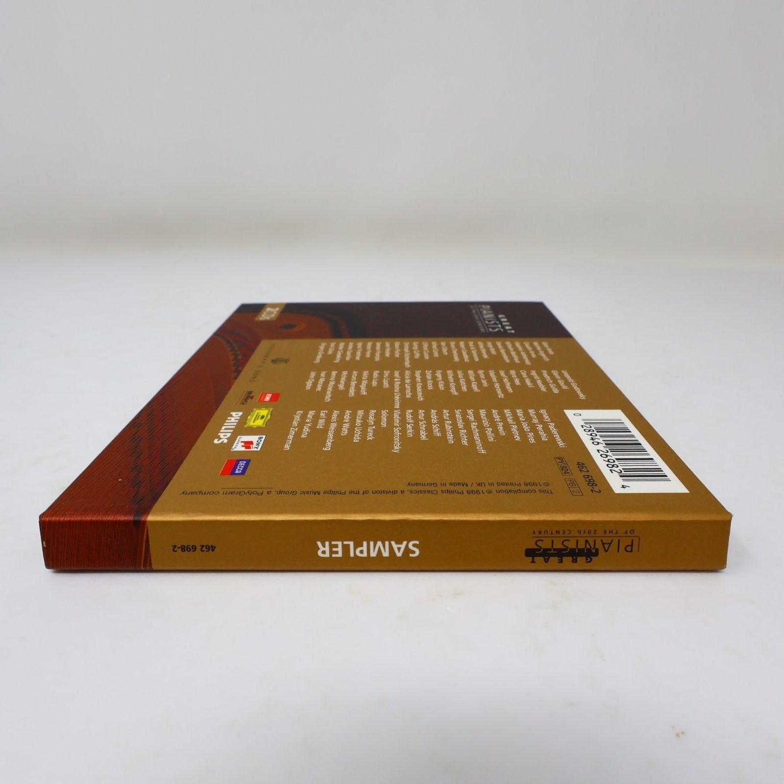 Great Pianists of the 20th Century/Anthologie Sampler CD 1998 Classical Gould