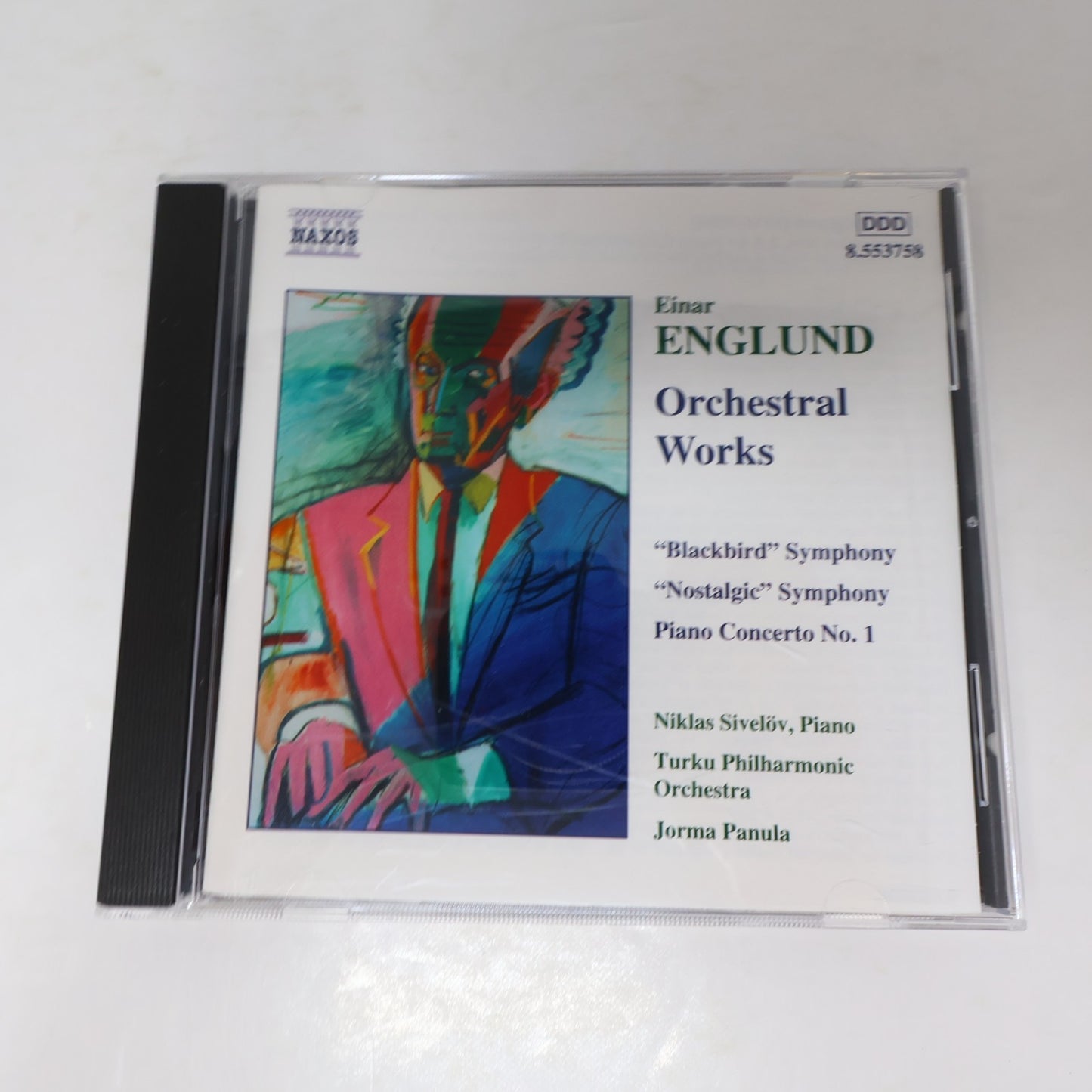 Einar Englund CD Orchestral Works Naxos Niklas Sivelöv/Turku Philharmonic/Panula