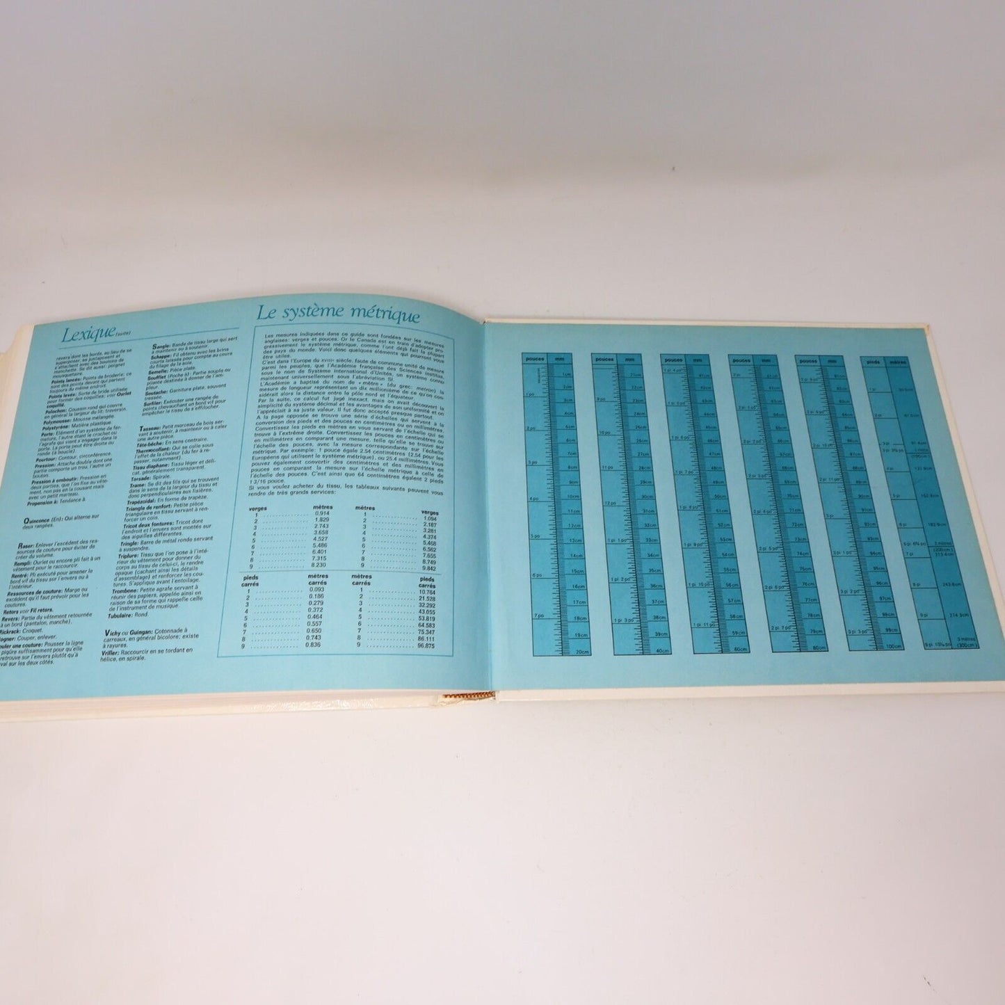 1976 Guide de la Couture Pratique et Créative Reader's Digest Français Hardcover