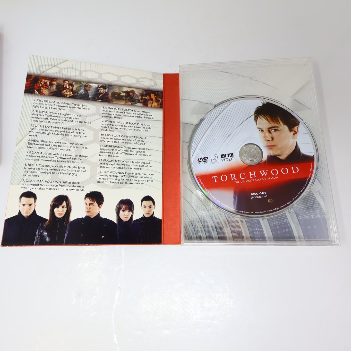 Torchwood Second Season #2 DVD NTSC BBC James Masters/Freema Agyeman Tested