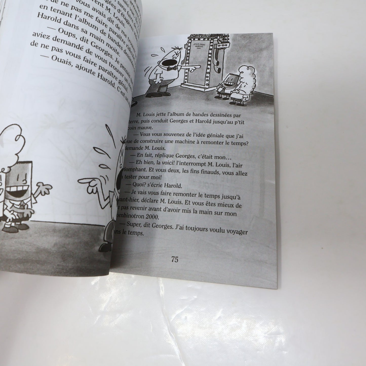 Capitaine Bobette et la Bagarre Brutale de Biocrotte Dené 2E Partie Dav Pilkey