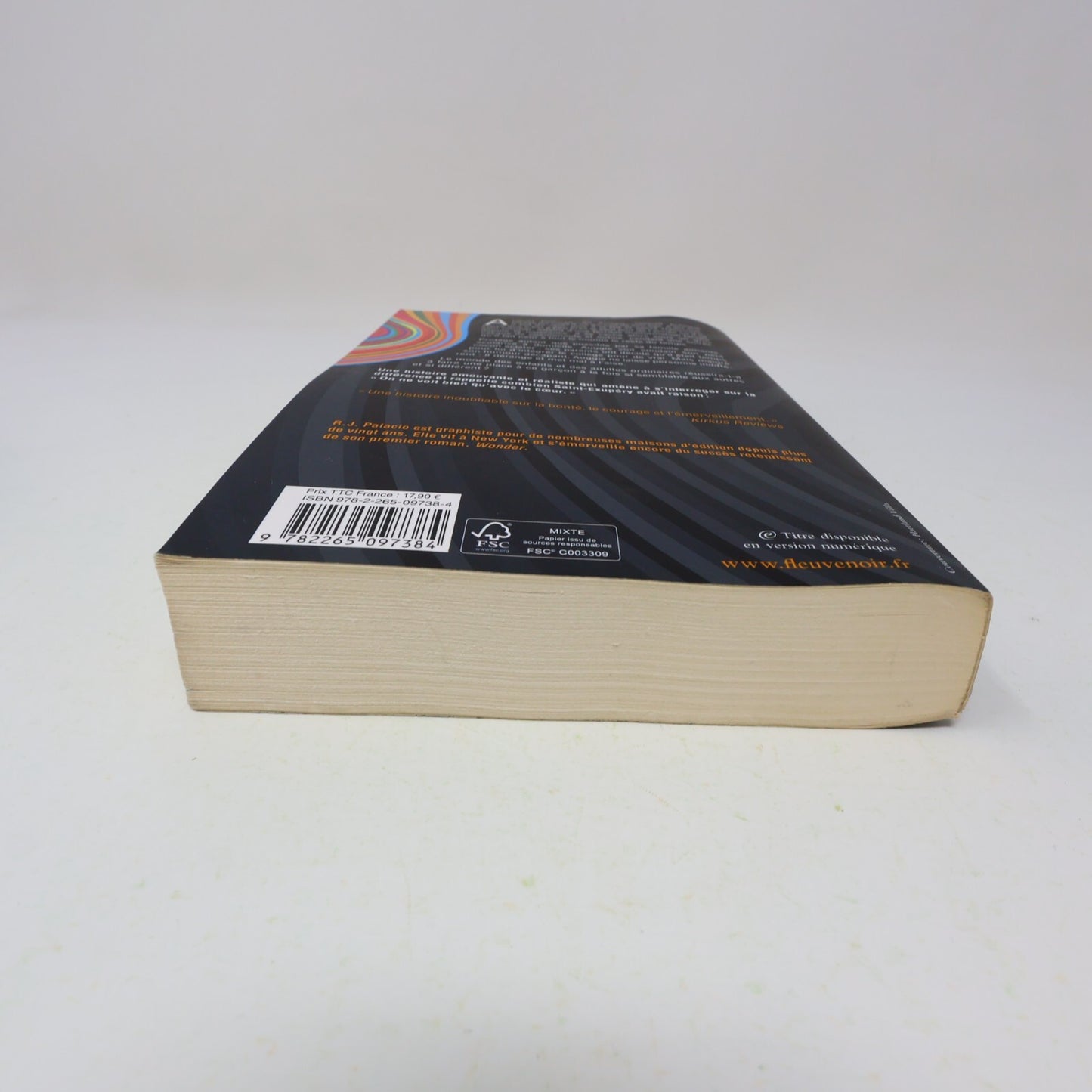 2013 Wonder R.J. Palacio Littérature Américaine Roman Fleuve Noir Français Livre