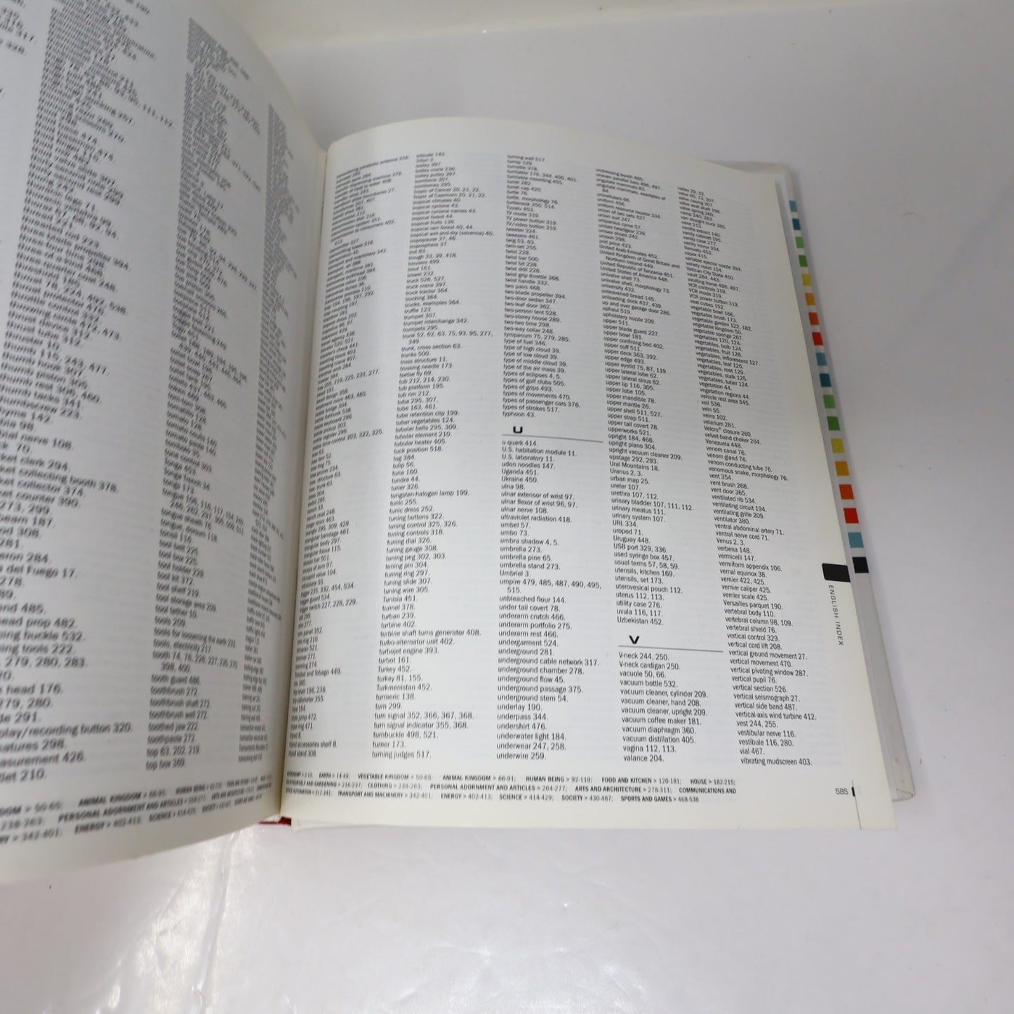 Le Petit Visuel Dictionnaire Français/Anglais Ouvrage de Référence Éducation HC