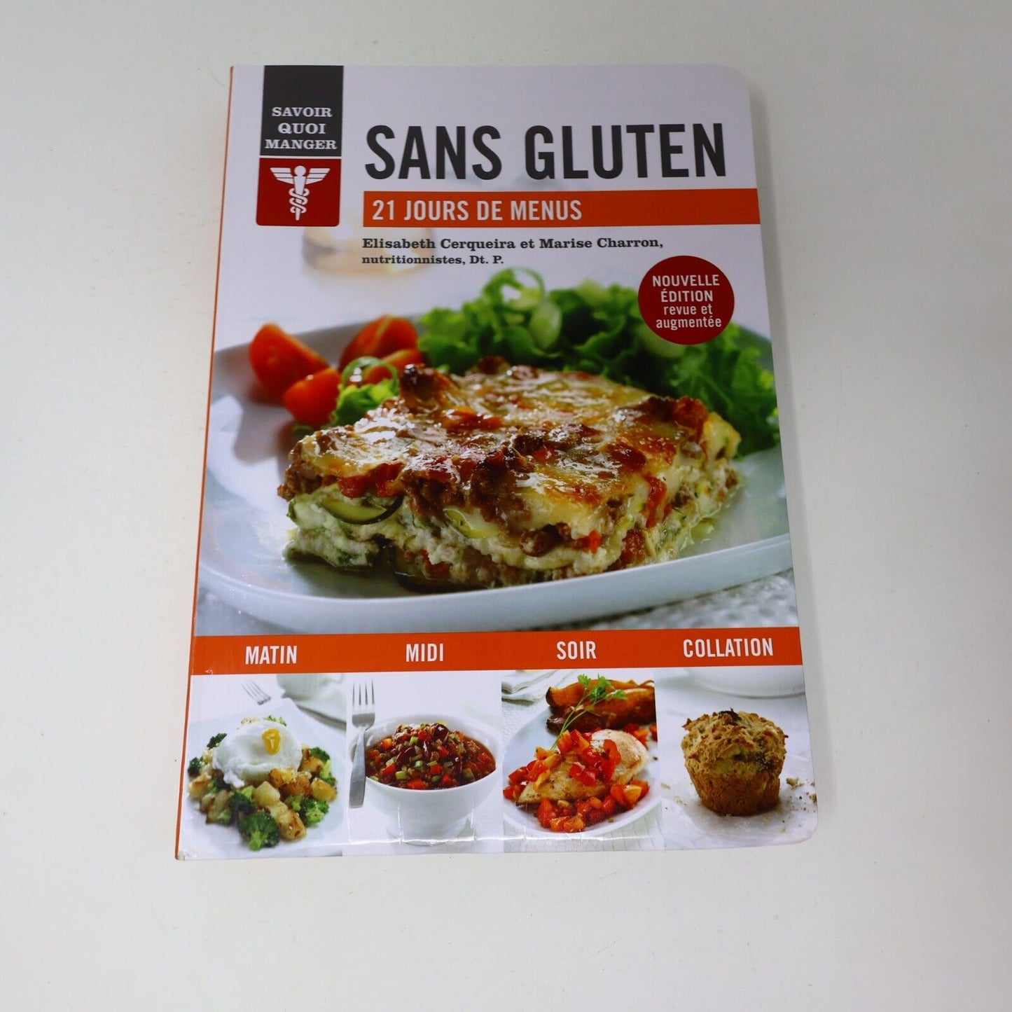 Sans Gluten Lot 4 Livres Cuisine Santé Soir de Semaine 21 Jours Menus Recettes