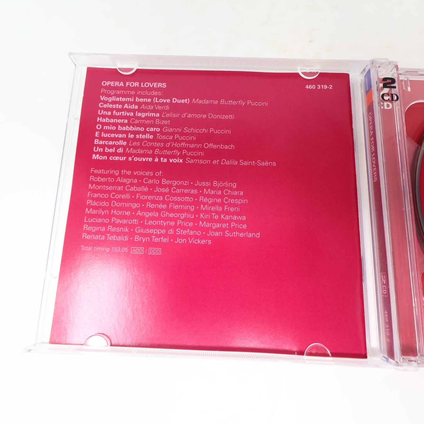 Opera For Lovers CD 1998 2CD Romantic Opera Classics London Verdi/Donizetti