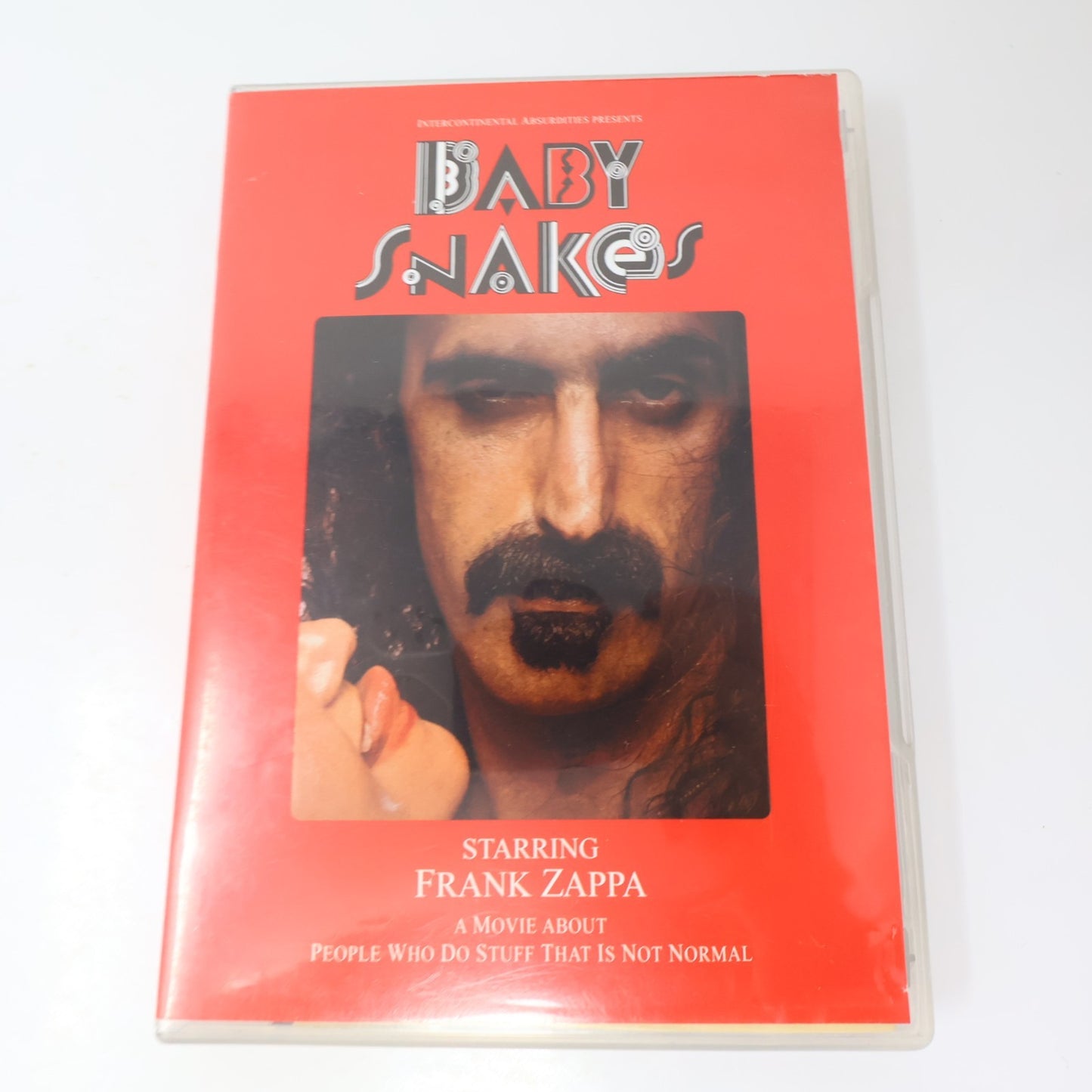 Baby Snakes DVD Frank Zappa NTSC 2003 Tested With Inserts - Missing Glasses 4:3