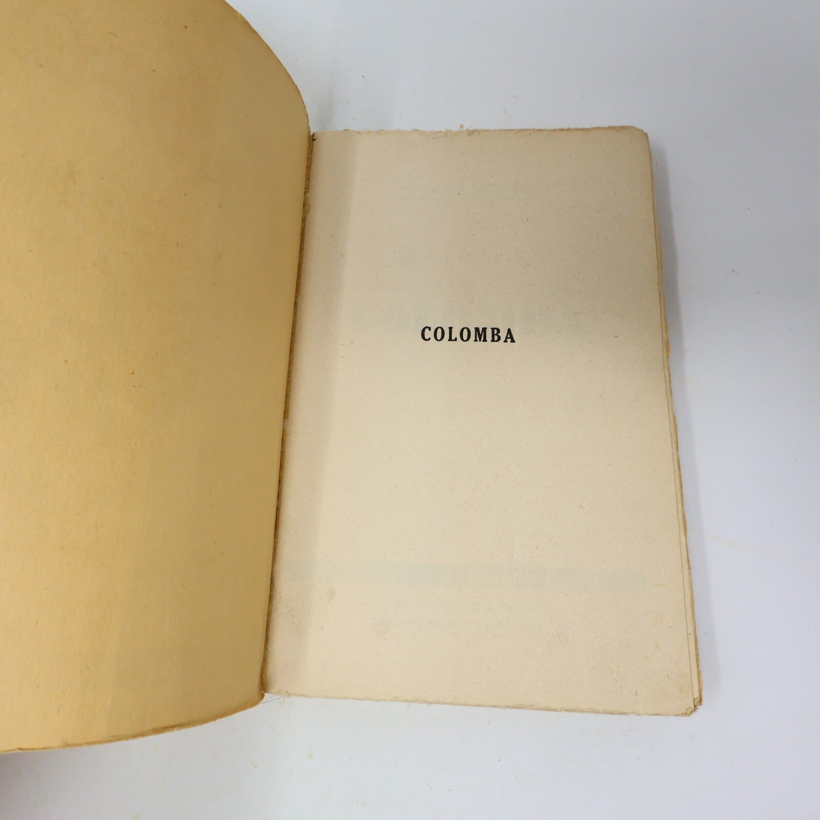 Colomba Prosper Mérimée Éditions Fernand Pilon Vintage Littérature Roman Livre