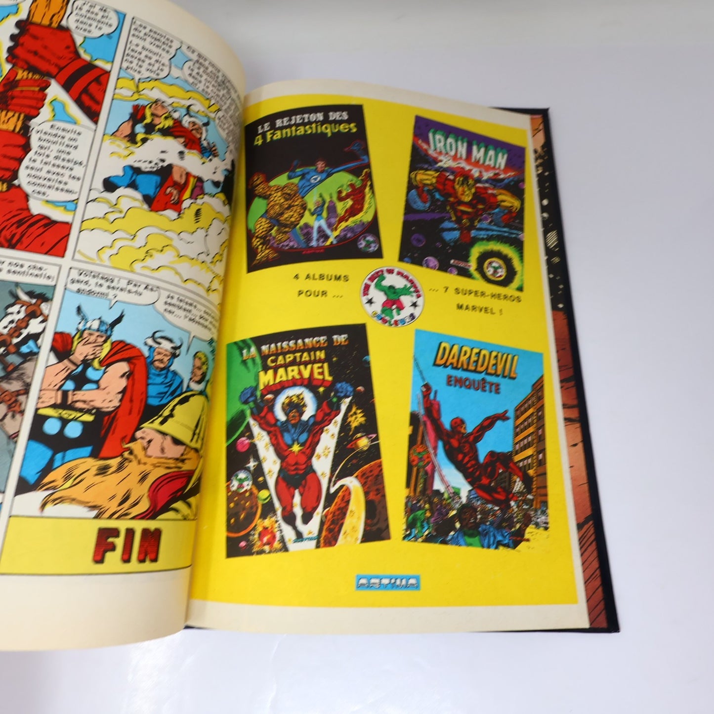 Thor et le Surfer d'Argent Gerry Conway/John & Sal Buscema Artima/Marvel 1980 HC