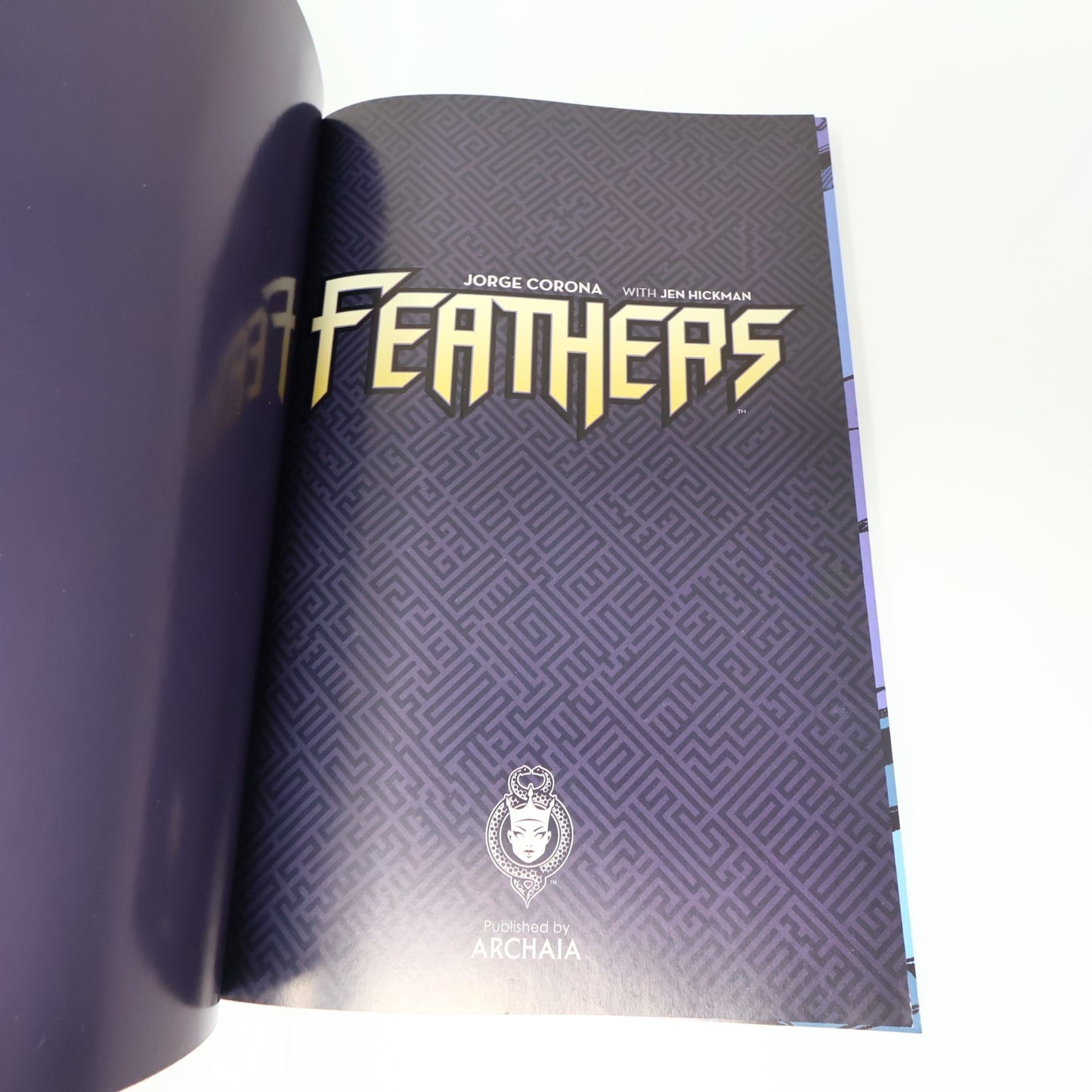 Feathers Jorge Corona/Jen Hickman Archaia 2019 PB Comics 1st Print Paperback