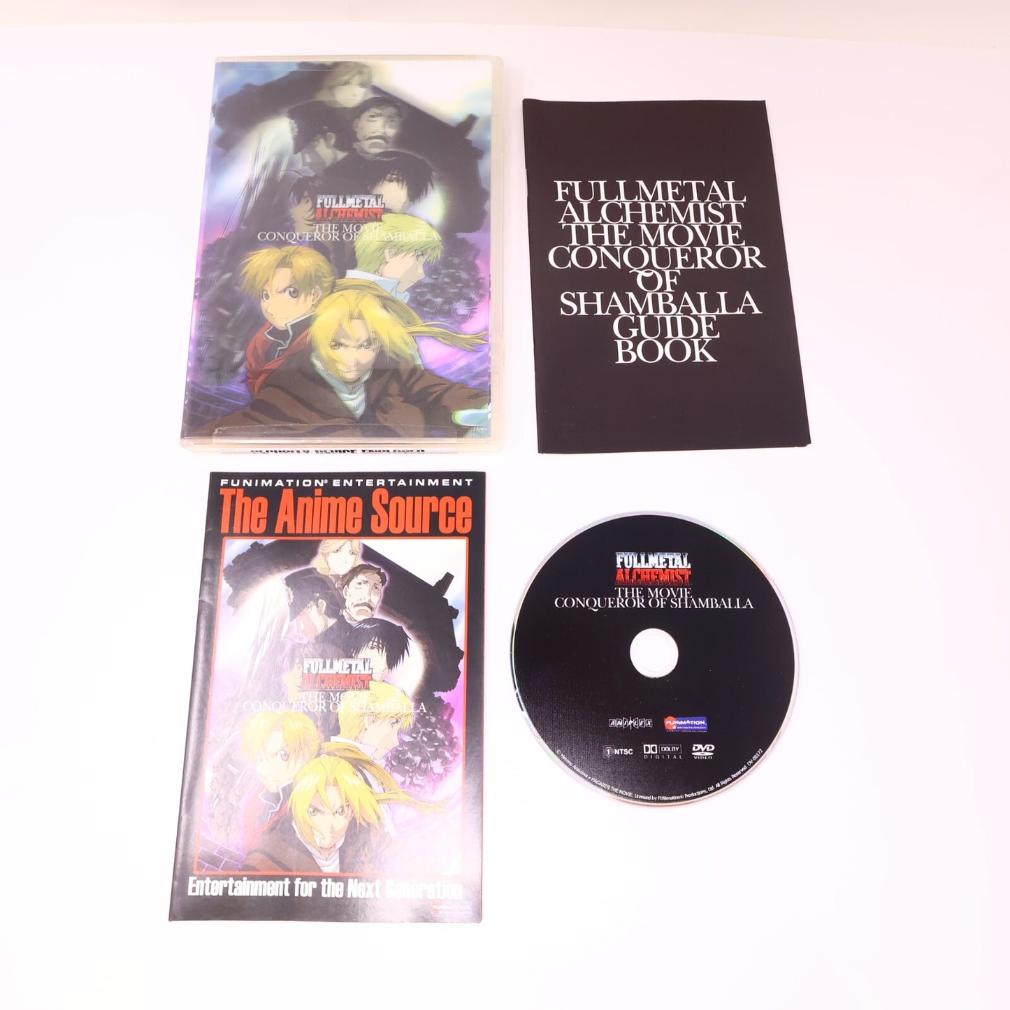Full Metal Alchemist Movie Conqueror of Shamballa DVD Anime Lenticular Cover