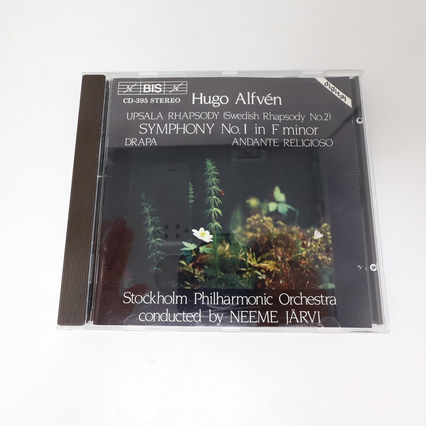 Hugo Alfvén 3 CD Lot Symphony 1-2-3 Stockholm Philharmonic Orchestra/Neeme Järvi