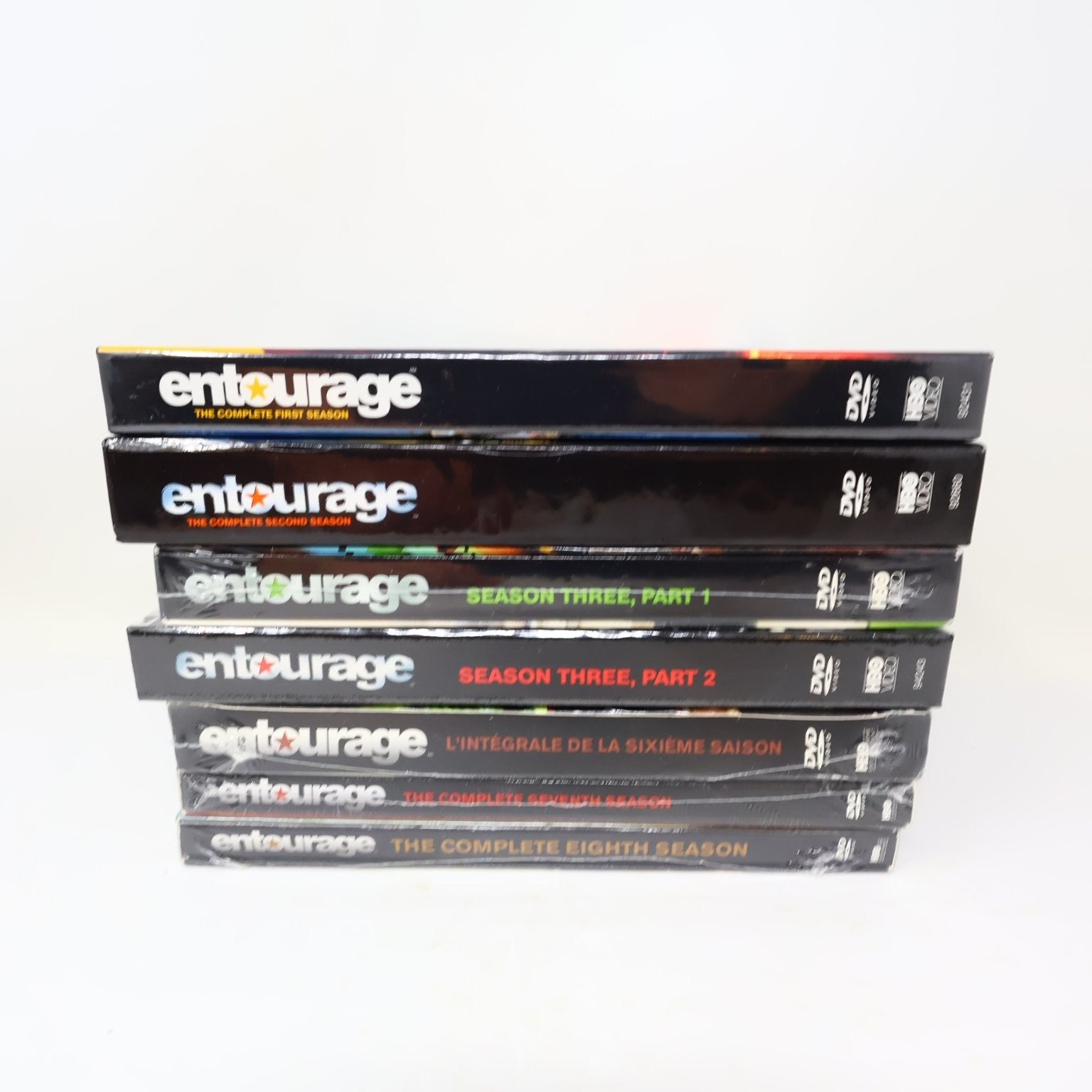 Entourage 7 DVD Lot Seasons 1-3 & 6-8 TV Series All Factory Sealed Except S2