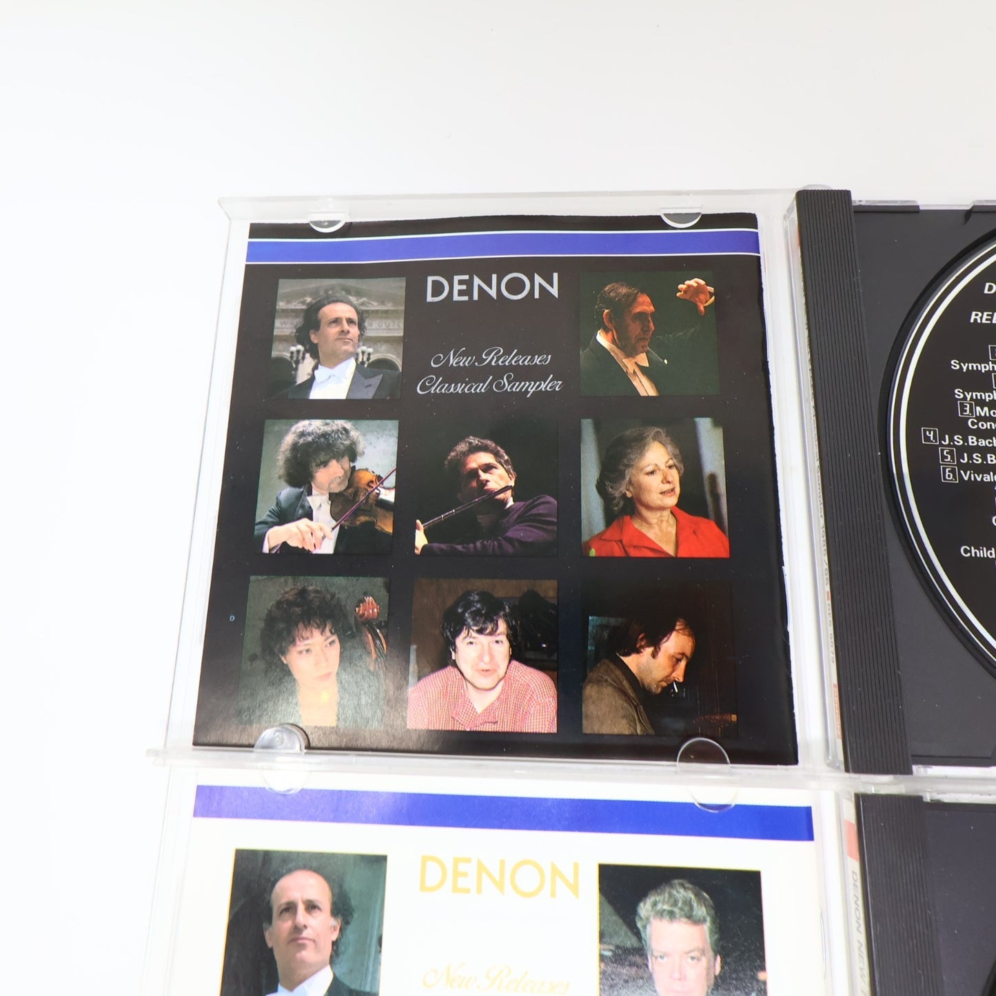 Denon New Releases Classical Sampler 1985/1986-1986/1987 2 CD Lot GES-9079 Promo