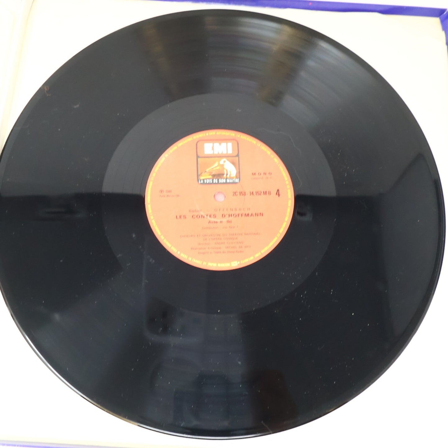 Offenbach Les Contes D'Hoffmann Geori Boué Bovy 3 LP Record Disque 2C 153-1415/3
