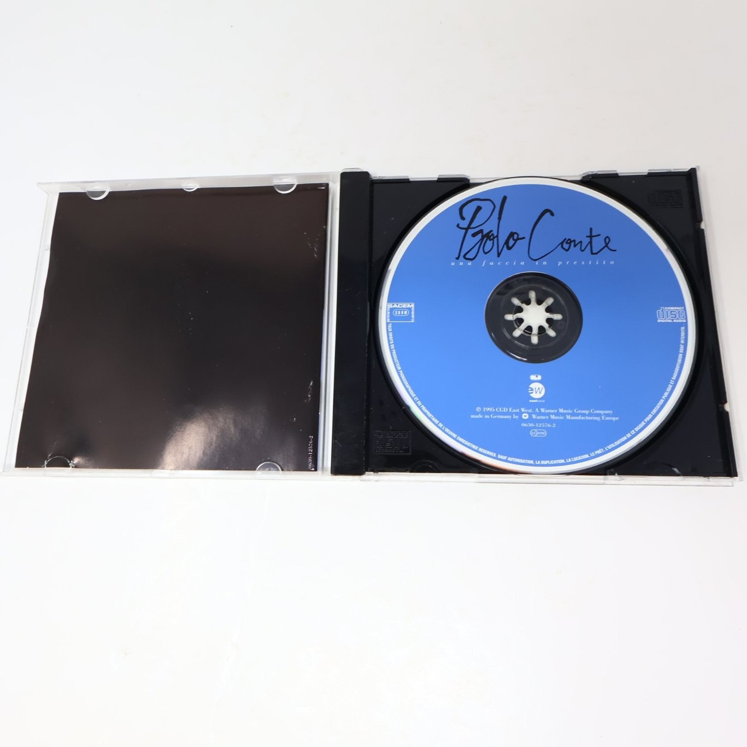 Paolo Conte 3 CD Lot Razmataz/Una Faccia in Prestito/En Concert Jazz World Music